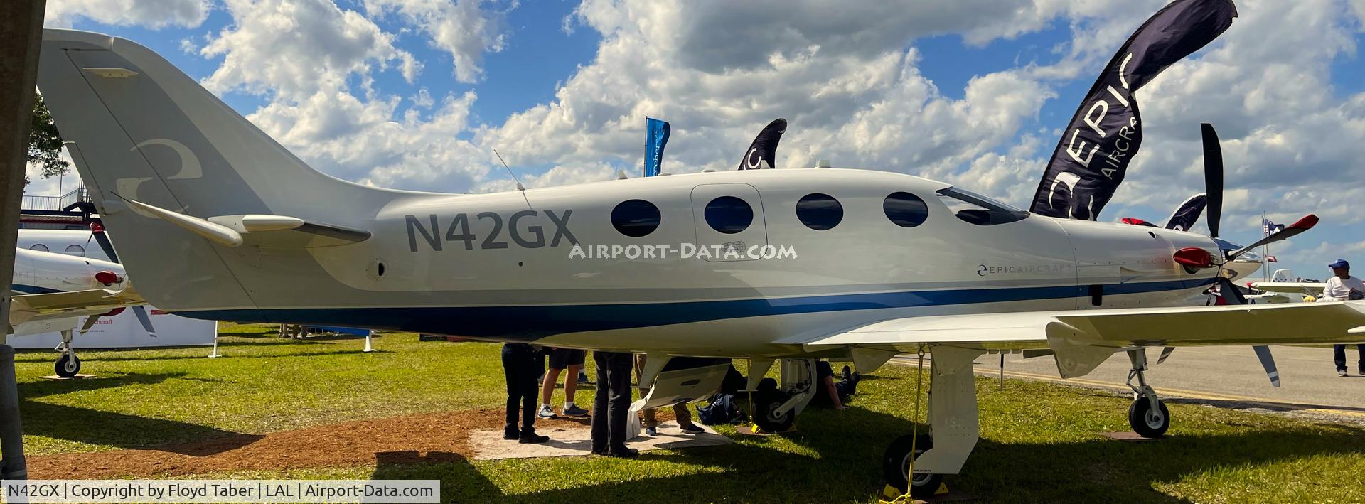 N42GX, 2021 Epic Aircraft E1000 C/N K016, SUN N FUN 2022