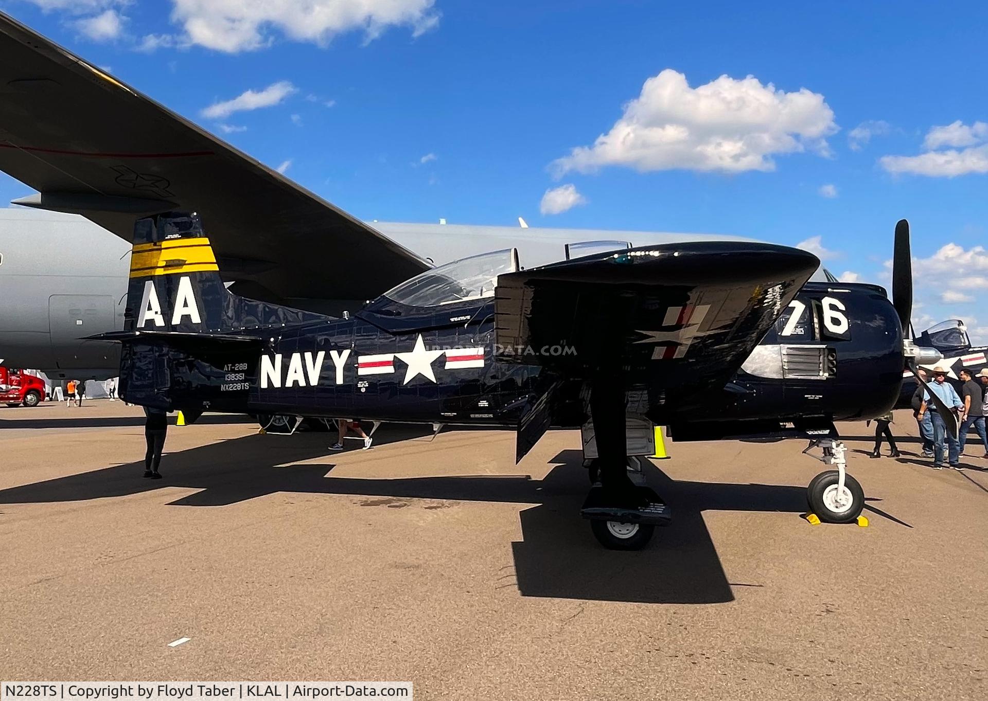N228TS, 1954 North American T-28D Trojan C/N 200-422, SUN N FUN 2022