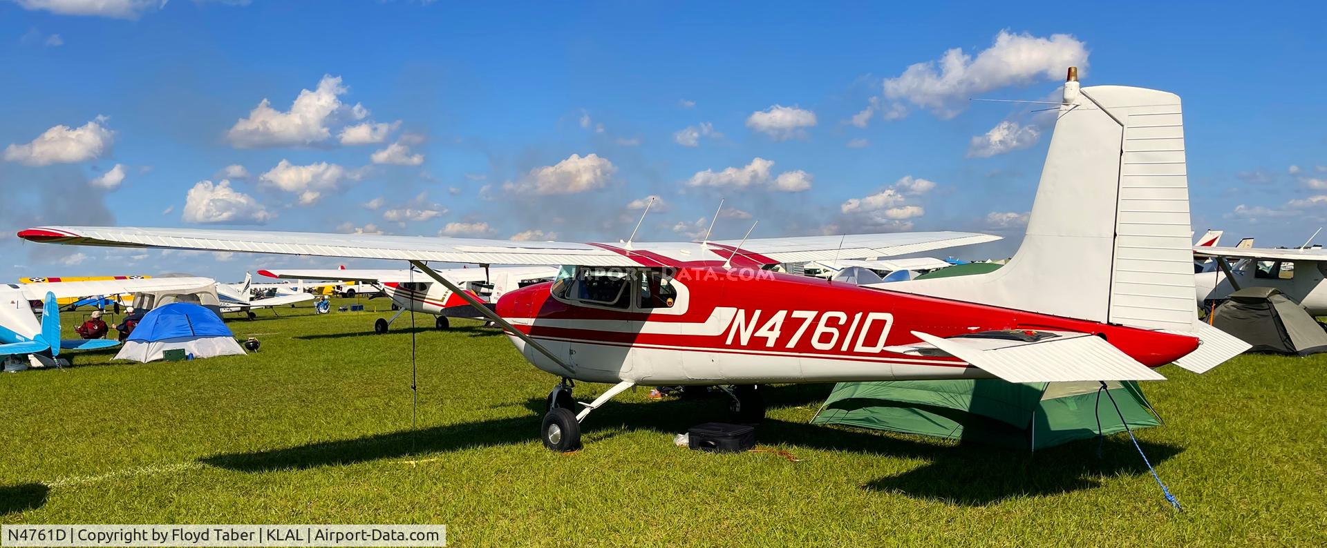 N4761D, 1958 Cessna 182A Skylane C/N 34861, SUN N FUN 2022