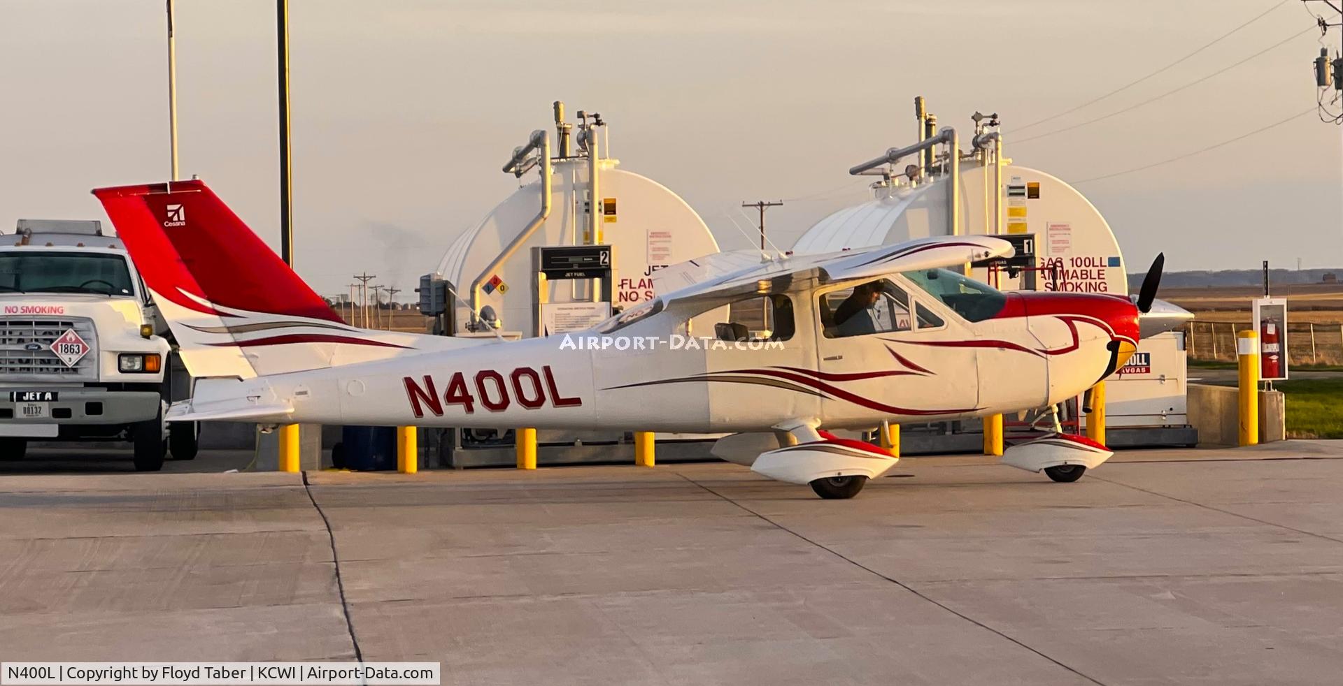 N400L, 1967 Cessna 177 Cardinal C/N 17700278, CLINTON RAMP FUEL FARM