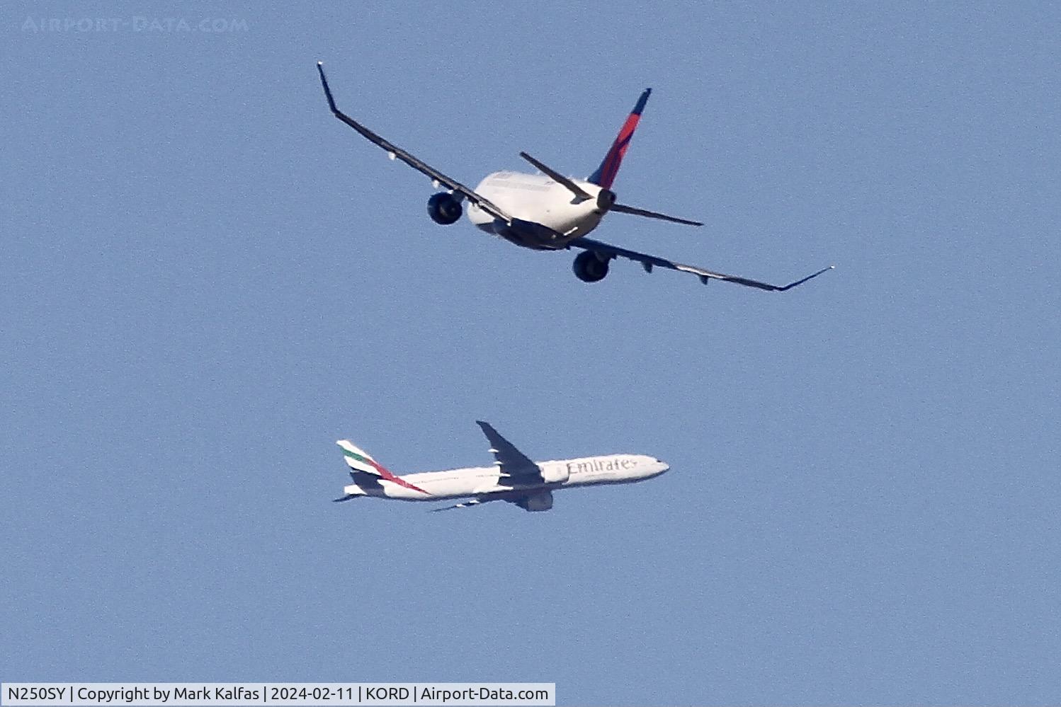 N250SY, 2016 Embraer 175LR (ERJ-170-200LR) C/N 17000610, E75L SkyWest/Delta Connection EMBRAER 175 N250SY N250SY SKW3962 ORD-LGA