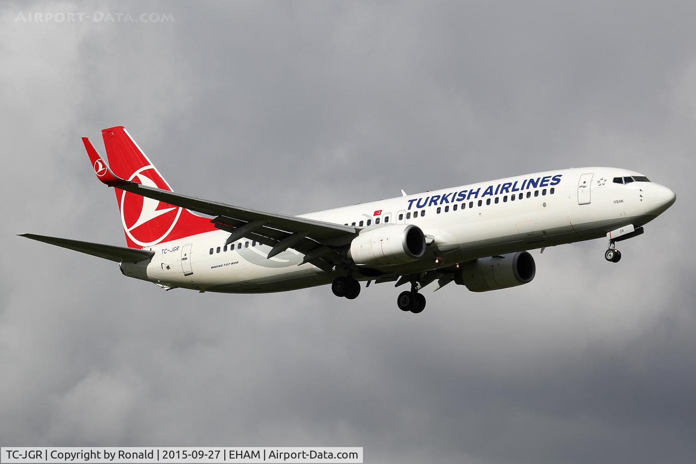 TC-JGR, 2006 Boeing 737-8F2 C/N 34415, at spl