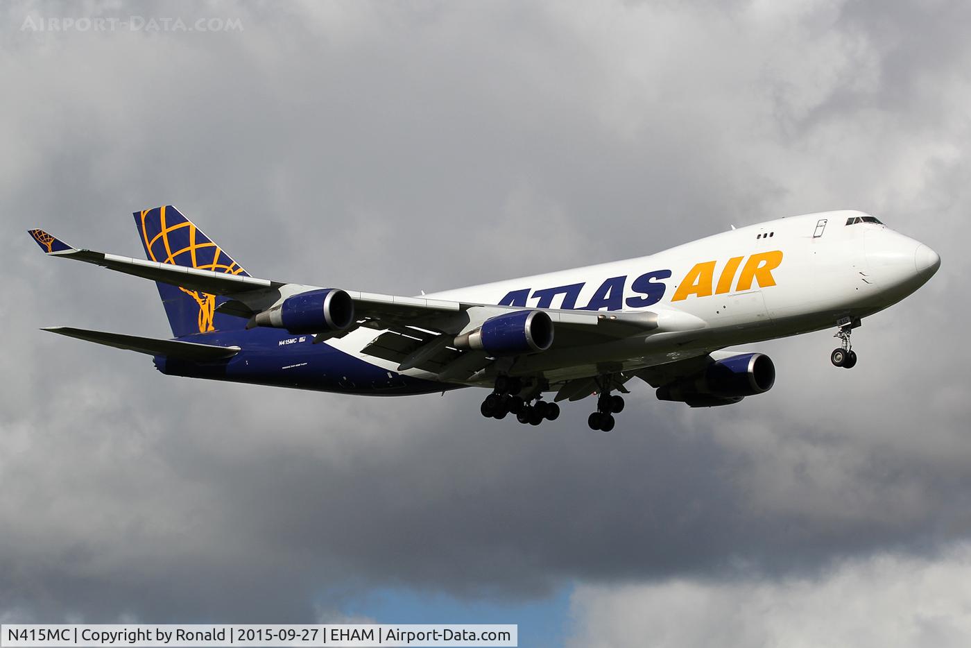 N415MC, 2002 Boeing 747-47UF C/N 32837, at spl