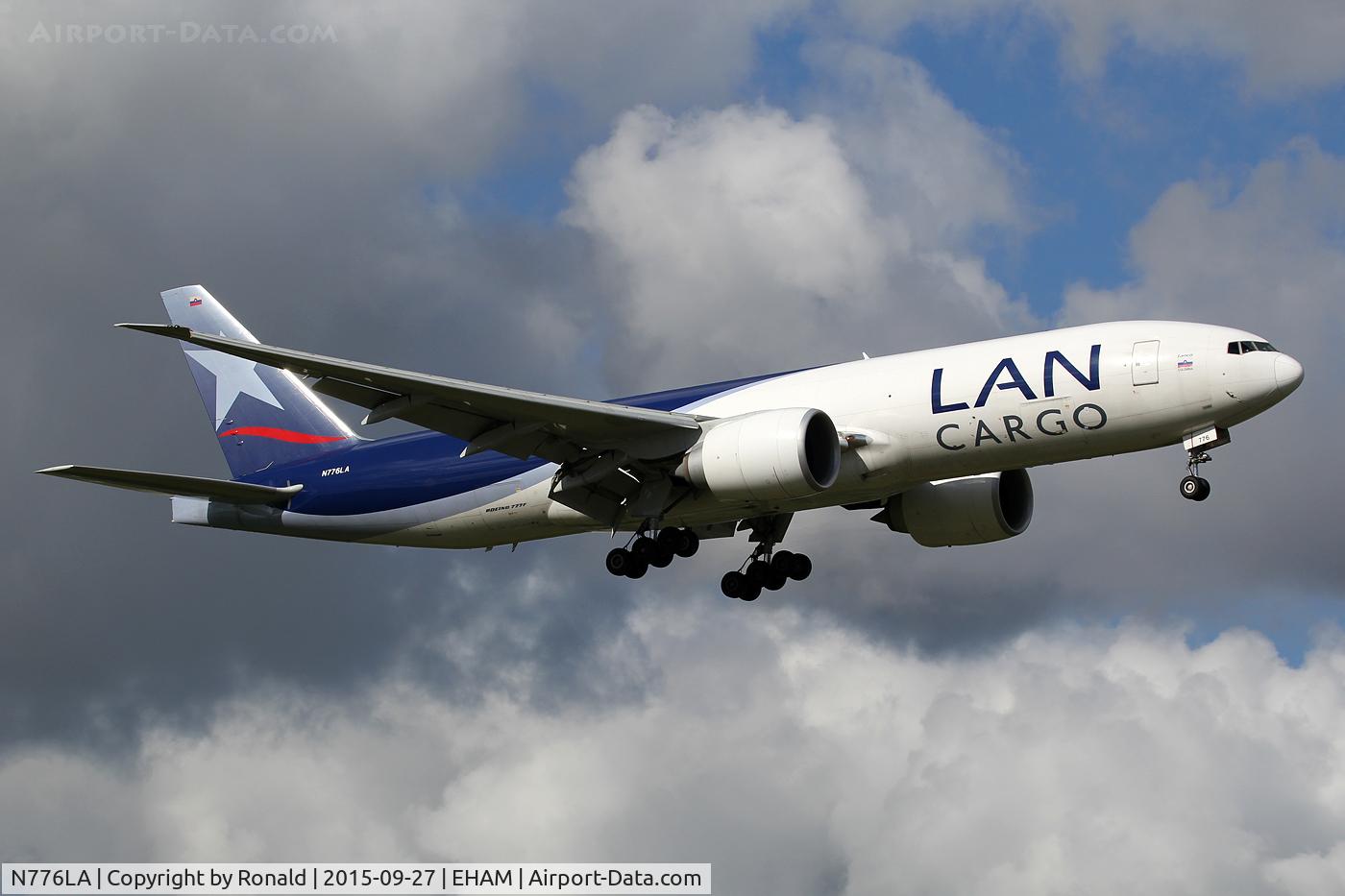 N776LA, 2012 Boeing 777-F16 C/N 38091, at spl