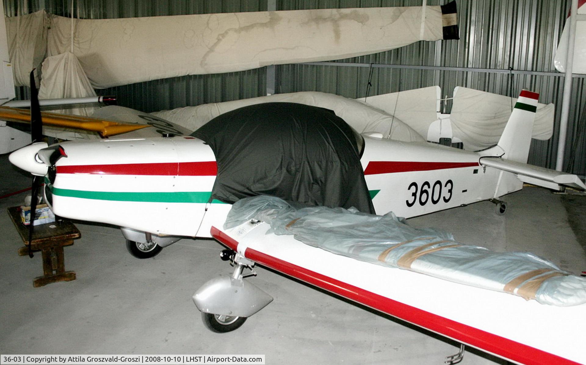 36-03, Zenair CH-601 UL Zodiac C/N 04, LHST - Szatymaz Airport, Hungary