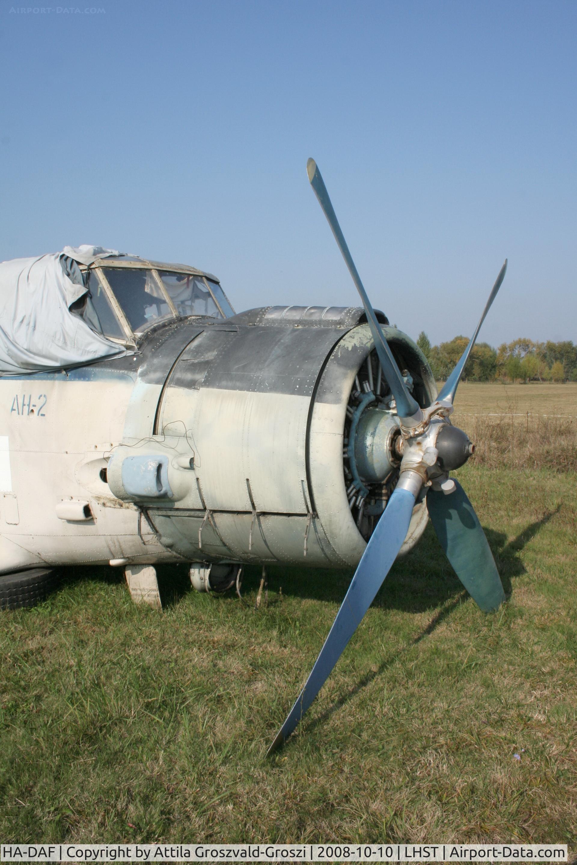 HA-DAF, 1976 PZL-Mielec An-2R C/N 1G169-26, LHST - Szatymaz Airport, Hungary