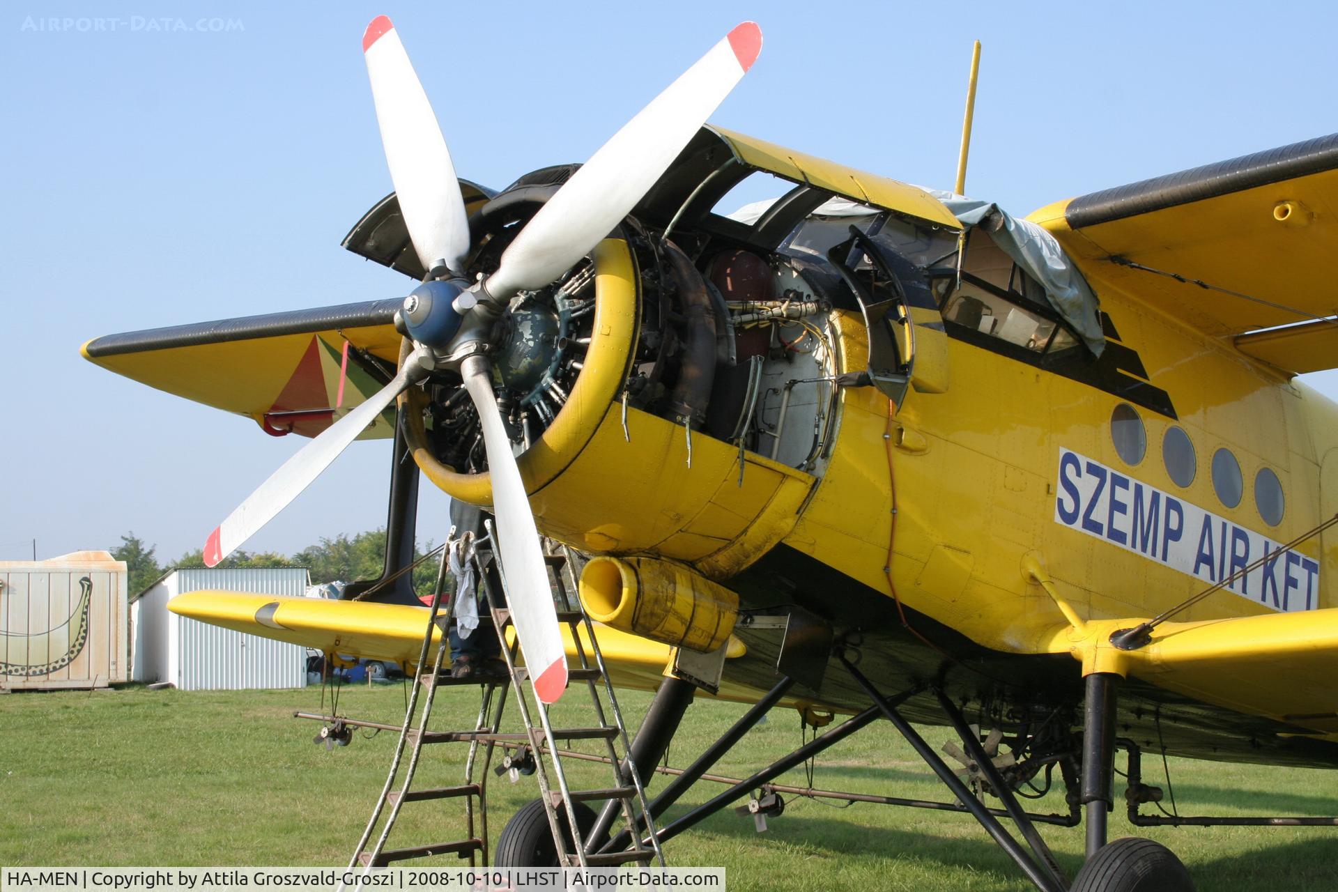 HA-MEN, 1980 PZL-Mielec An-2R C/N 1G190-23, LHST - Szatymaz Airport, Hungary