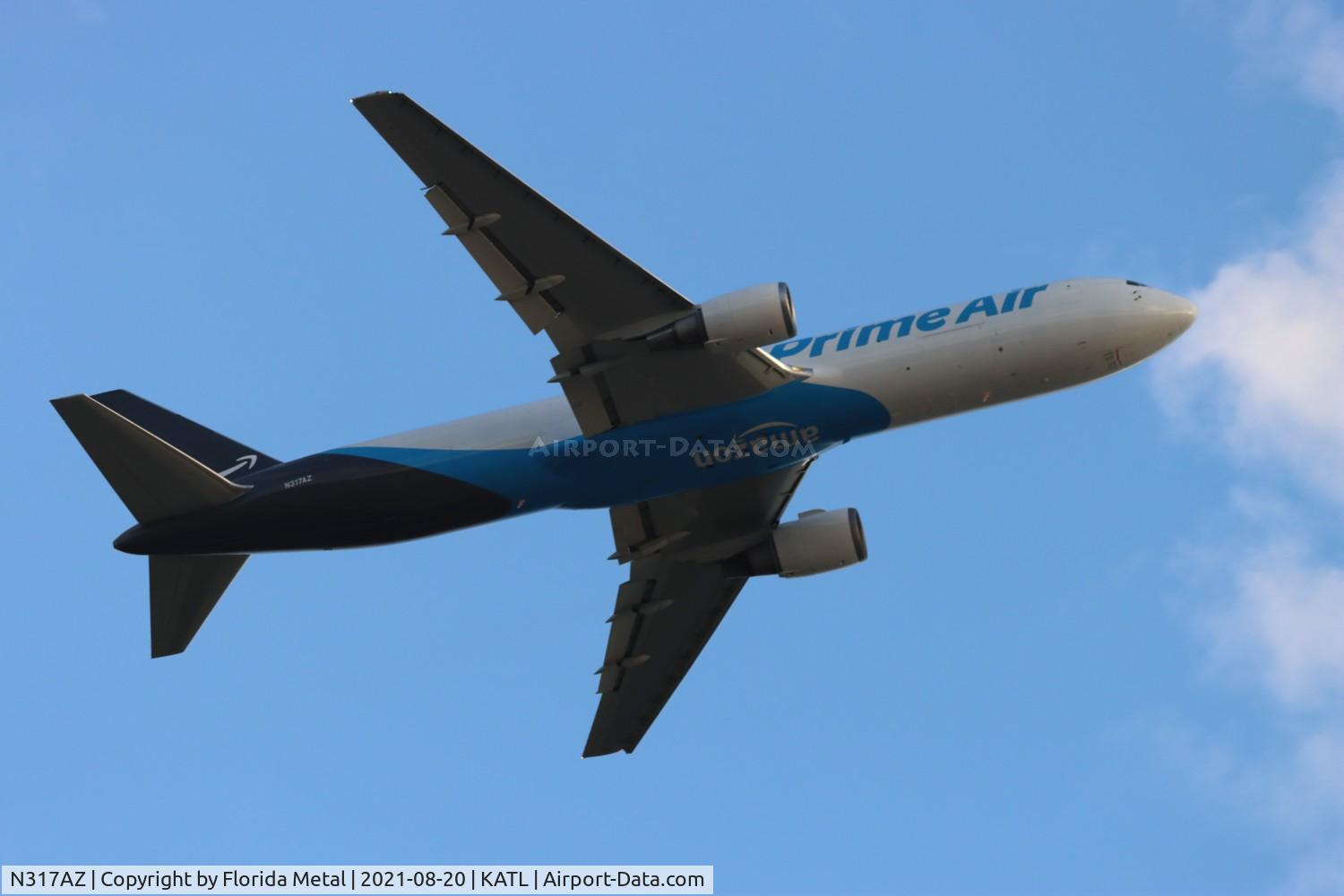 N317AZ, 1992 Boeing 767-323 C/N 25445, ATI/Amazon 767-300F zx ATL-ONT