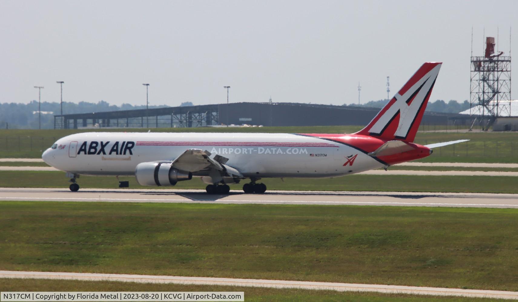 N317CM, 1988 Boeing 767-338 C/N 24317, ABX 767-300F zx MIA-CVG