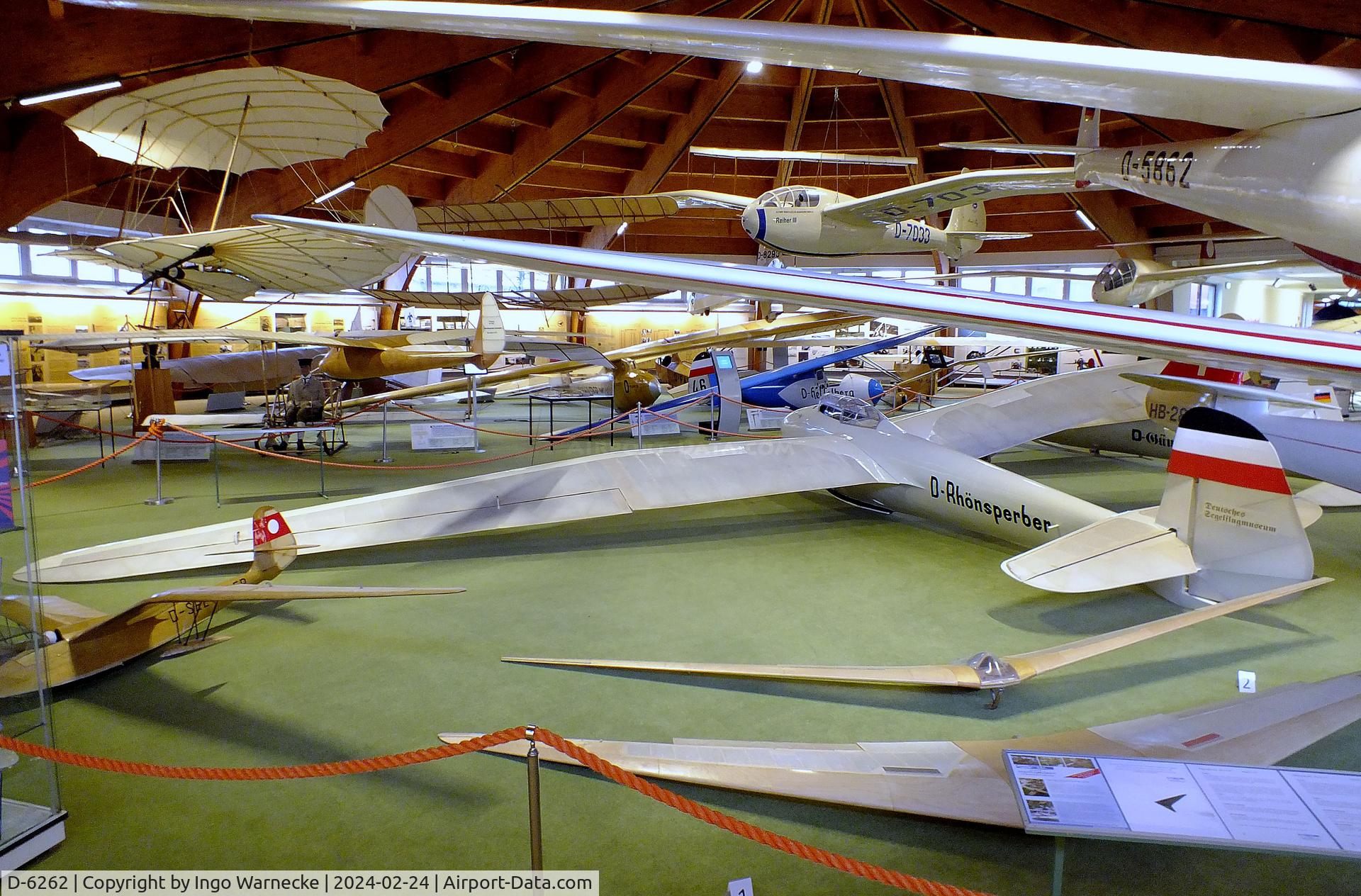 D-6262, Jacobs Schweyer DFS Rhonsperber C/N not found_D-6262, Jacobs Schweyer DFS Rhönsperber at the Deutsches Segelflugmuseum mit Modellflug (German Soaring Museum with Model Flight), Gersfeld Wasserkuppe