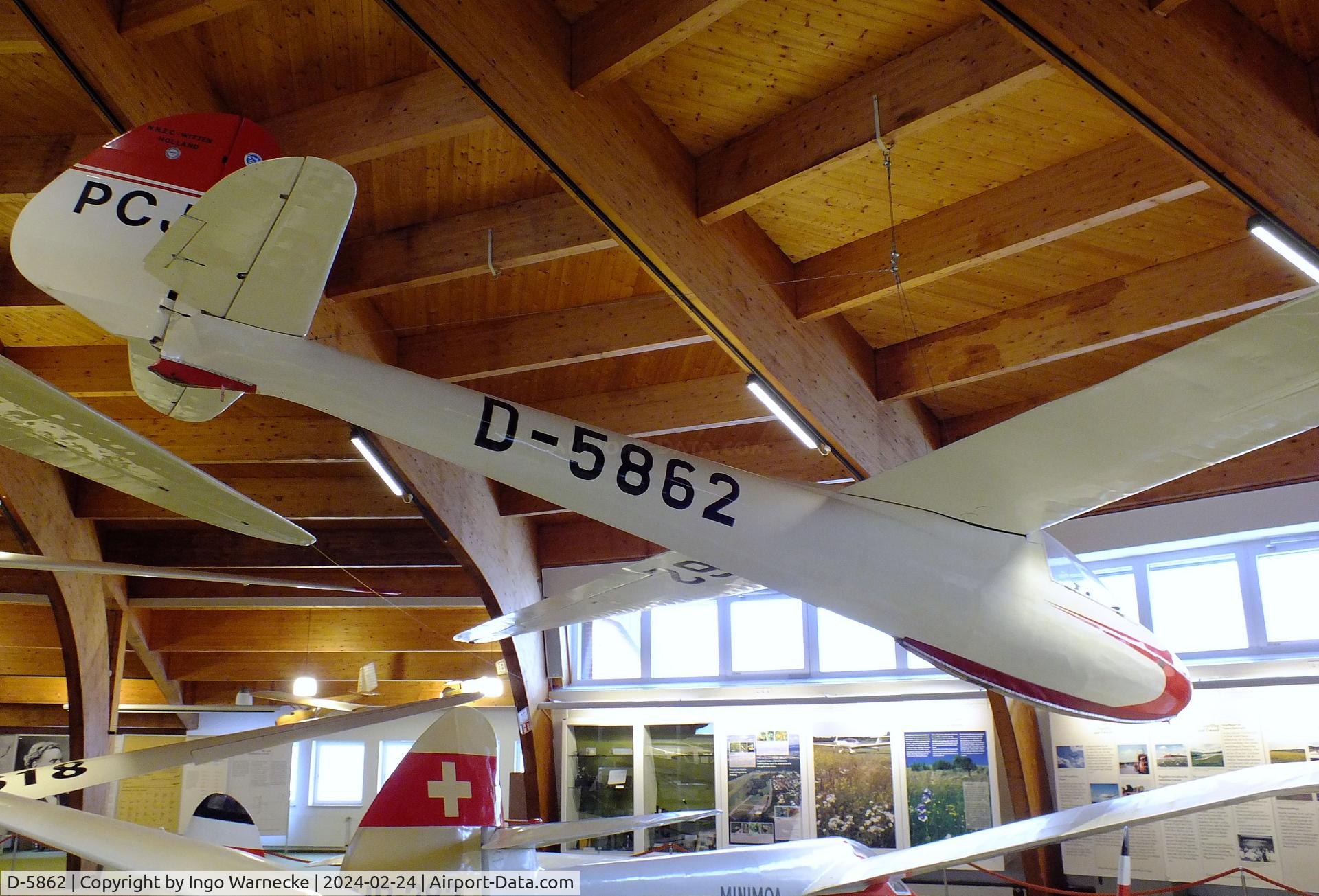 D-5862, Focke-Wulf DFS 108-68 Weihe 50 C/N not found_D-5862, Focke-Wulf (UTVA) DFS 108-68 Weihe 50 at the Deutsches Segelflugmuseum mit Modellflug (German Soaring Museum with Model Flight), Gersfeld Wasserkuppe