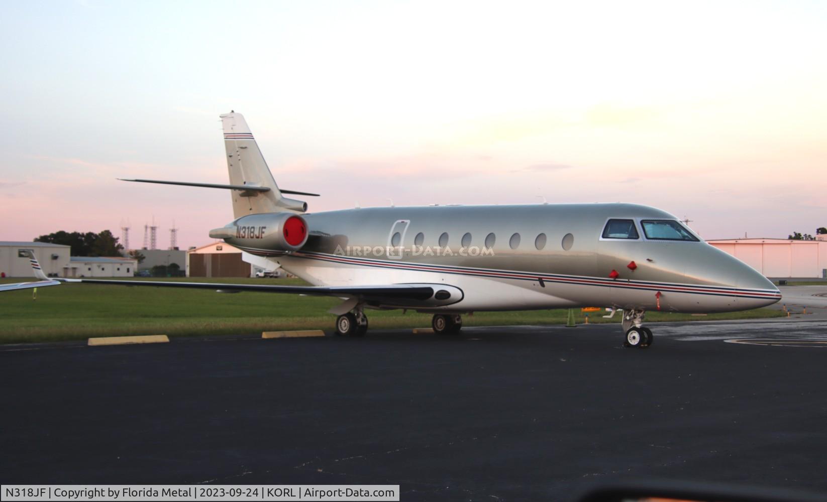 N318JF, 2004 Israel Aircraft Industries Gulfstream 200 C/N 093, Gulfstream G200 zx