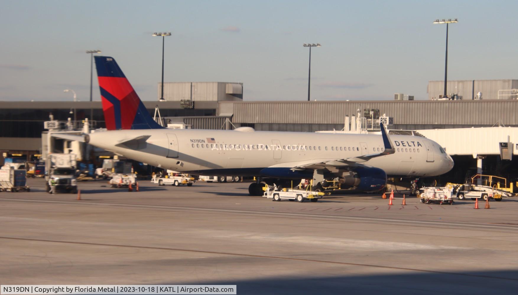 N319DN, 2017 Airbus A321-211 C/N 7479, DAL A321 zx