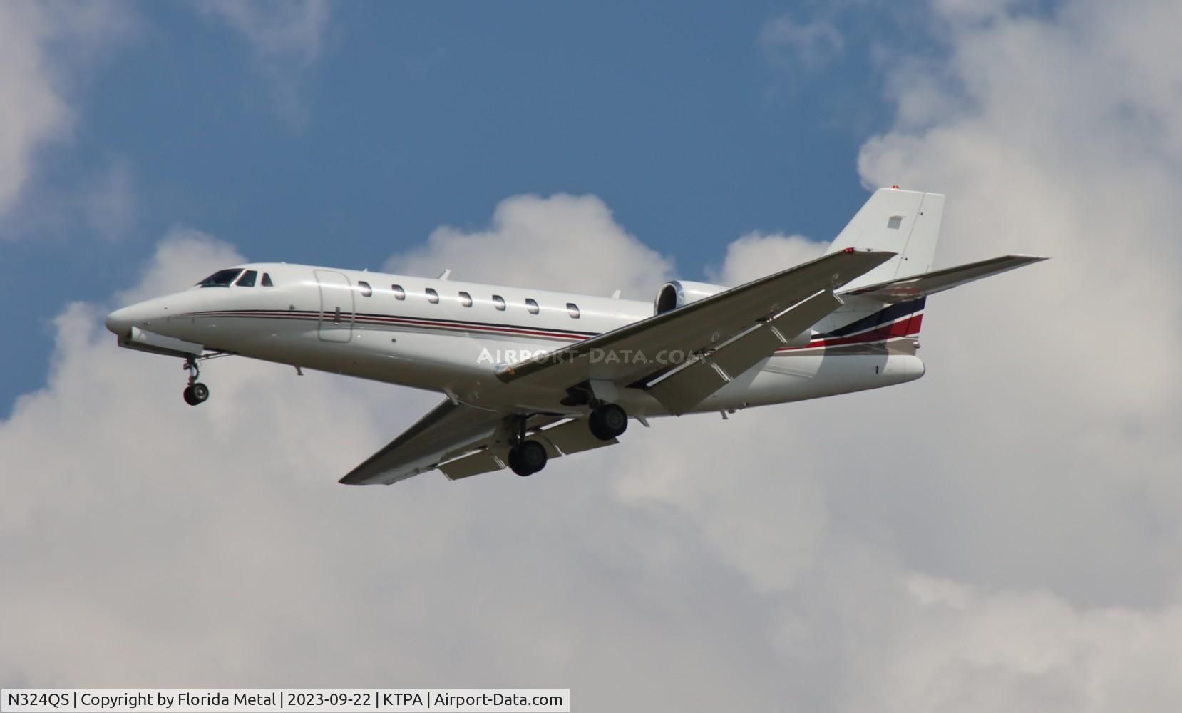 N324QS, 2008 Cessna 680 Citation Sovereign C/N 680-0242, C680 zx MIA-TPA