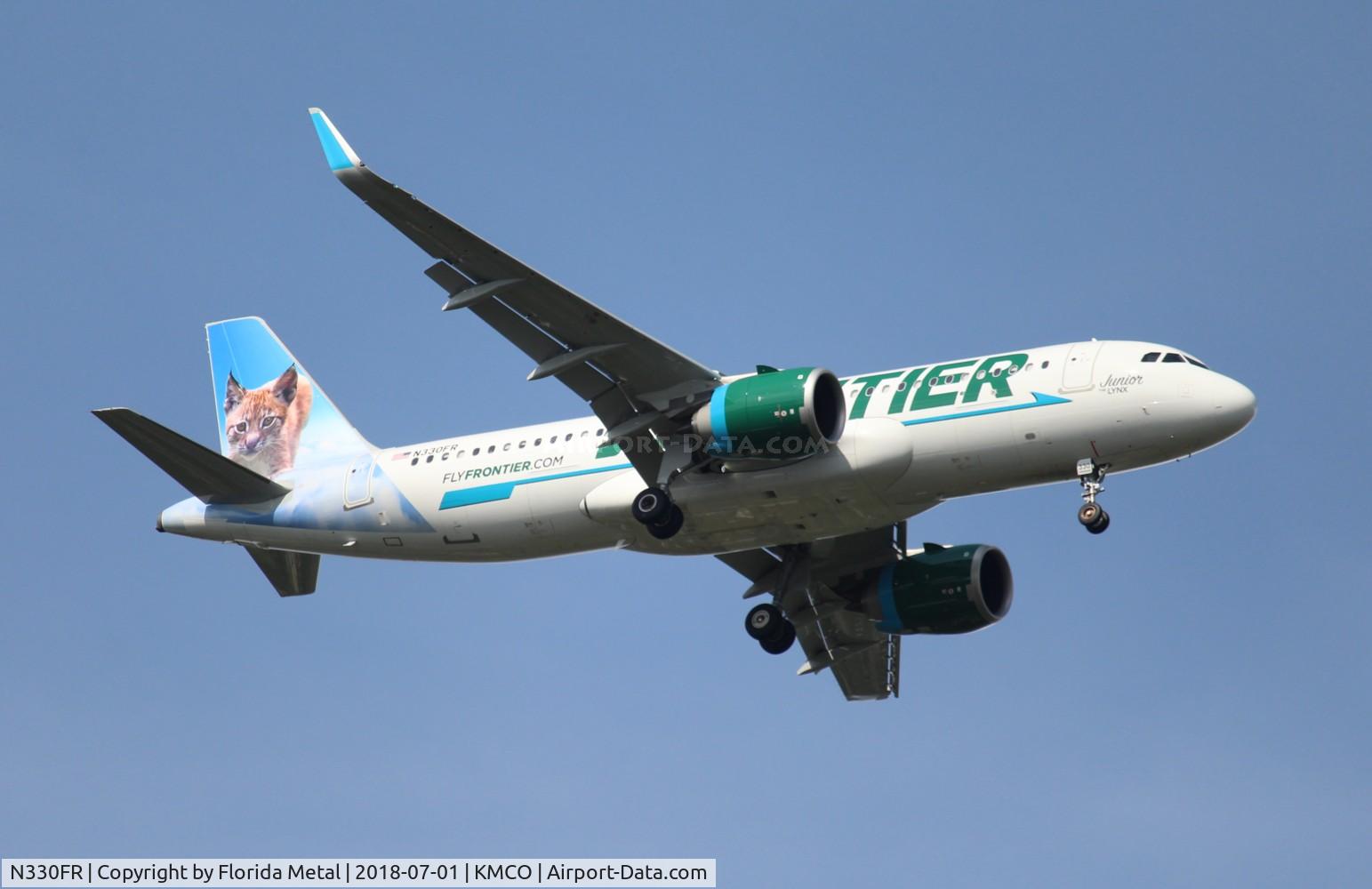 N330FR, 2018 Airbus A320-251N C/N 8219, FFT A32N Junior zx SJU-MCO