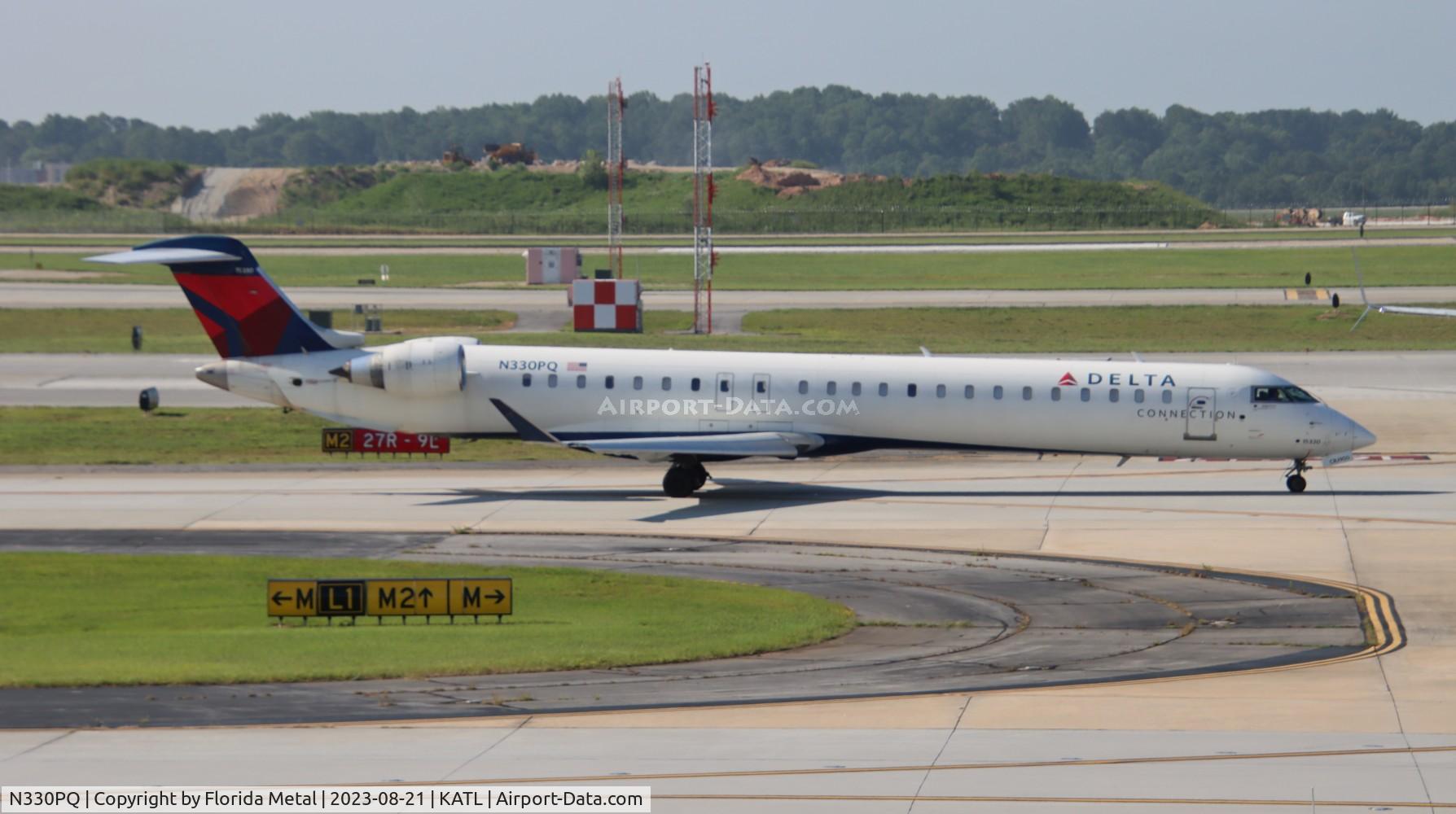 N330PQ, 2014 Bombardier CL-600-2D24 CRJ-900 C/N 15330, EDV/DAL CRJ9 zx ATL-MLB