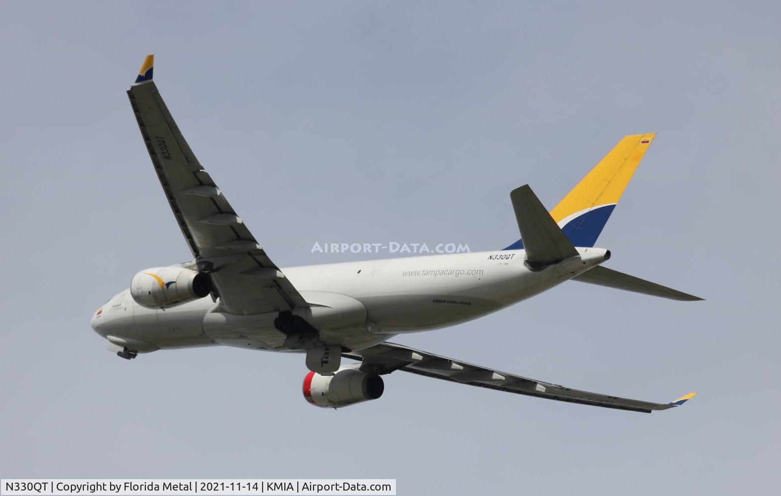 N330QT, 2012 Airbus A330-243F C/N 1368, TPA A332F zx MIA-GUA