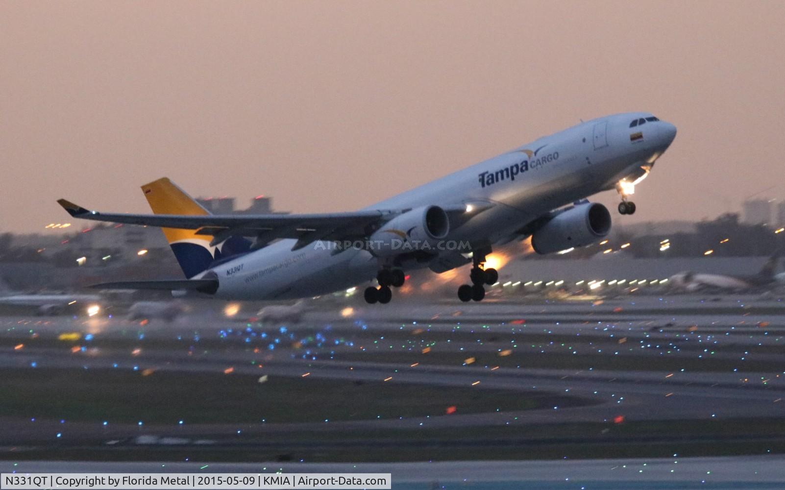 N331QT, 2012 Airbus A330-243F C/N 1380, TPA A332F zx MIA-BOG