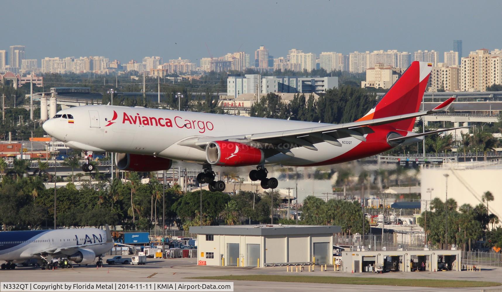 N332QT, 2013 Airbus A330-243F C/N 1428, AVA A332F zx
