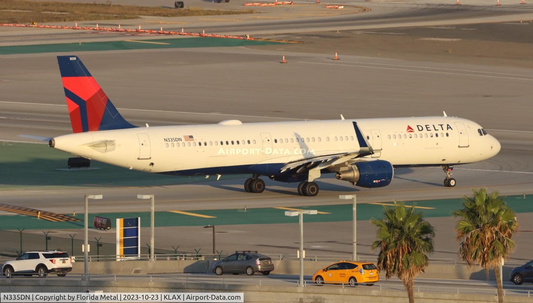 N335DN, 2018 Airbus A321-211 C/N 8036, DAL A321 zx LAX-ATL