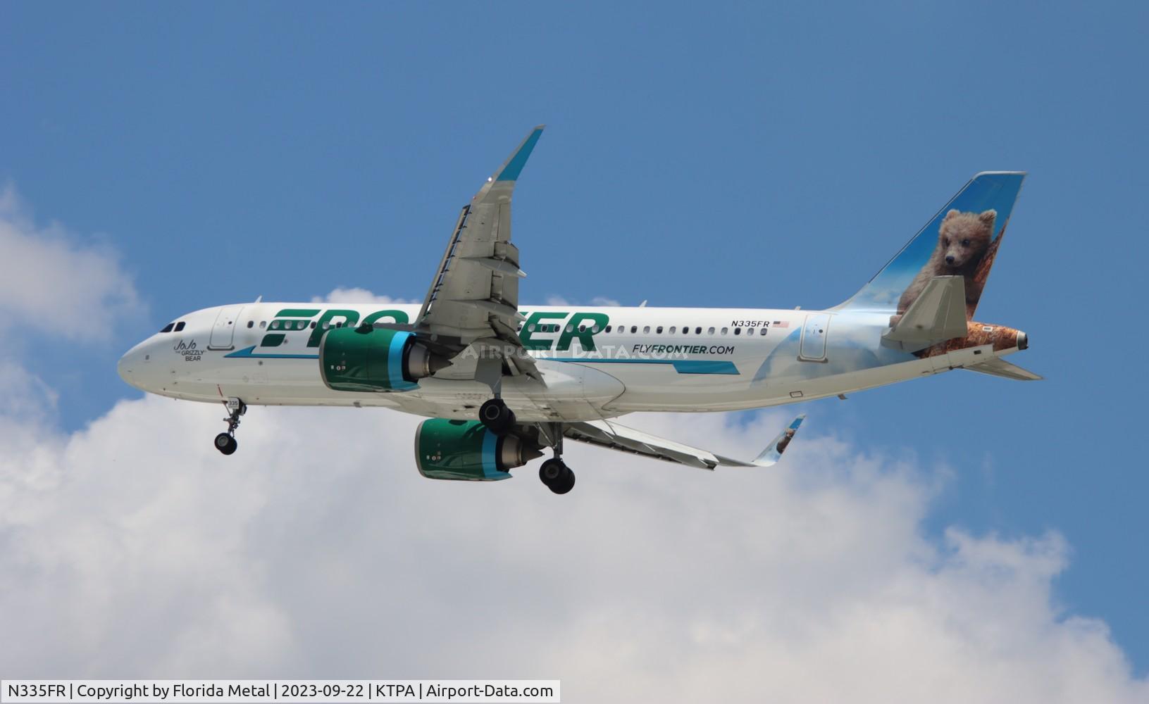 N335FR, 2018 Airbus A320-251N, FFT A32N Jo Jo zx BUF-TPA