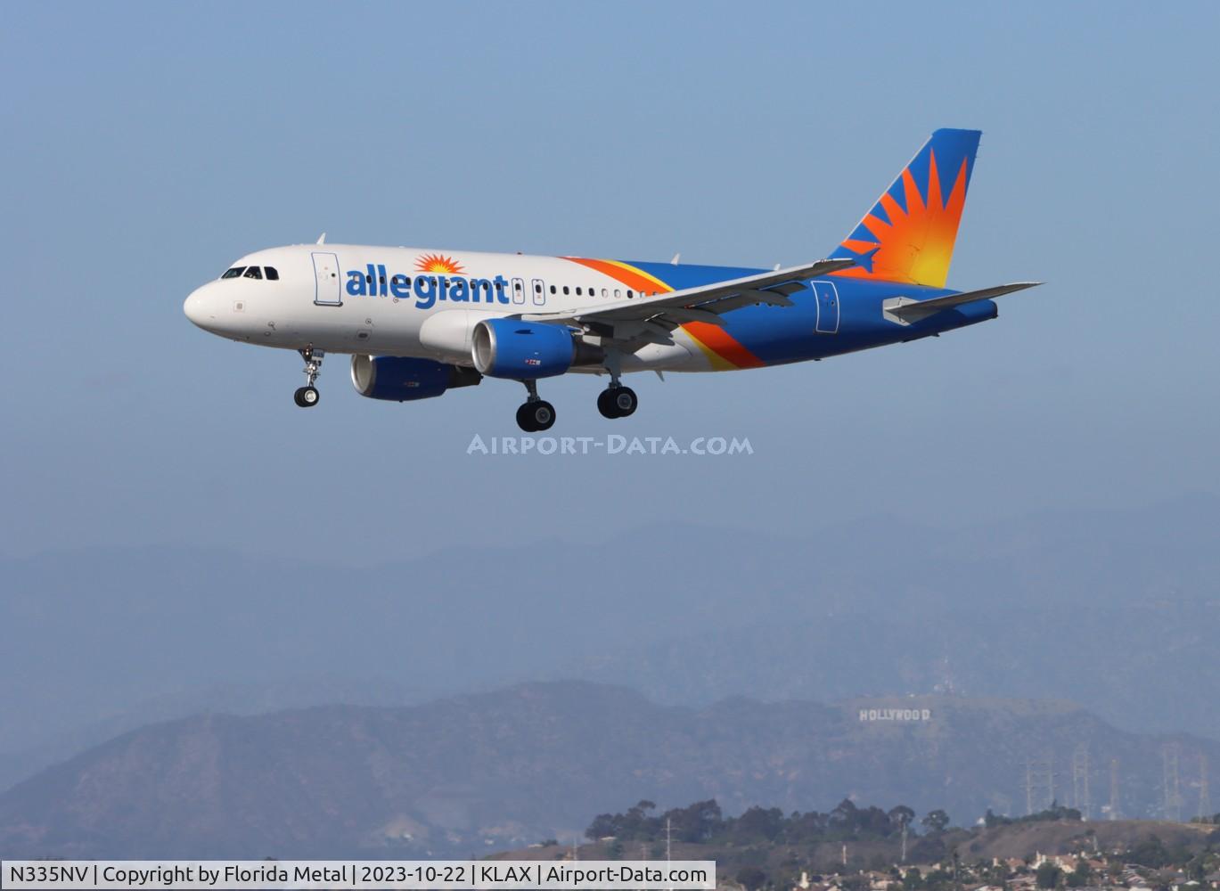 N335NV, 2006 Airbus A319-111 C/N 2852, AAY A319 zx XNA-LAX
