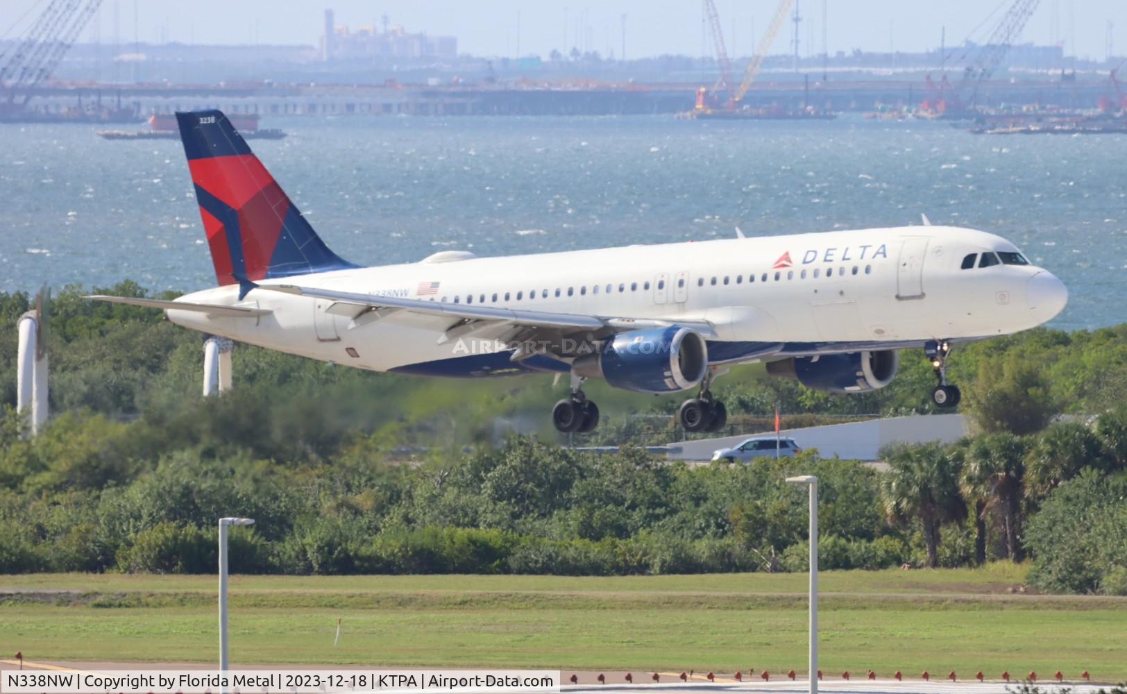 N338NW, 1992 Airbus A320-212 C/N 360, DAL A320 zx LGA-TPA