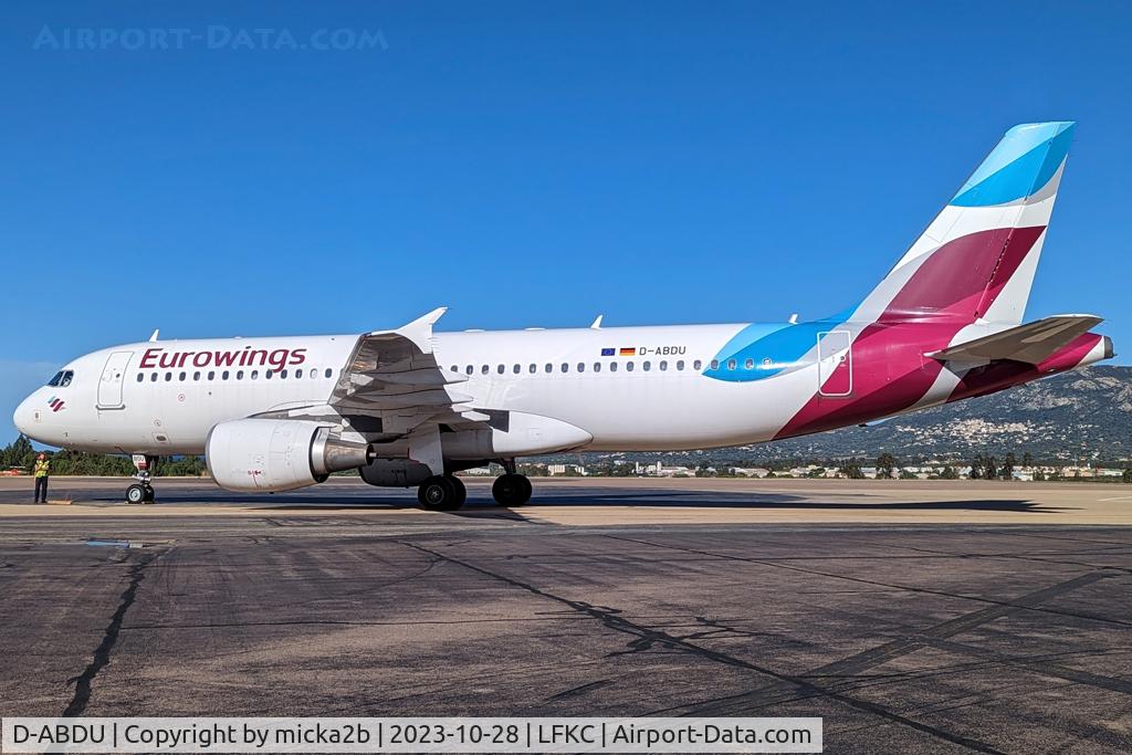 D-ABDU, 2008 Airbus A320-214 C/N 3516, Parked