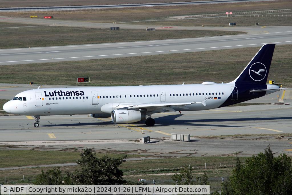 D-AIDF, 2011 Airbus A321-231 C/N 4626, Taxiing