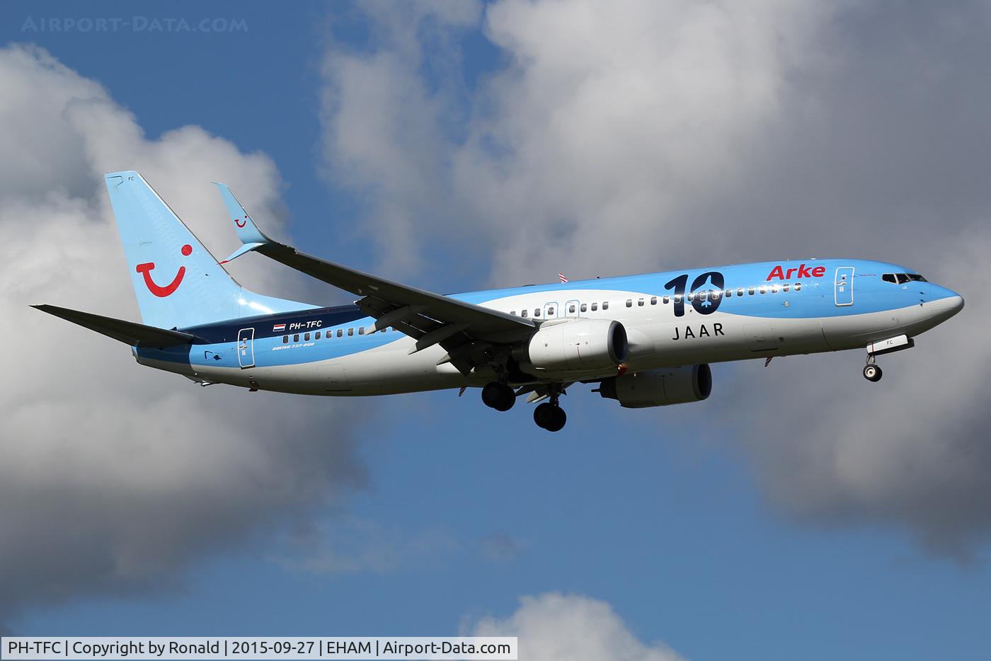 PH-TFC, 2009 Boeing 737-8K5 C/N 35146, at spl