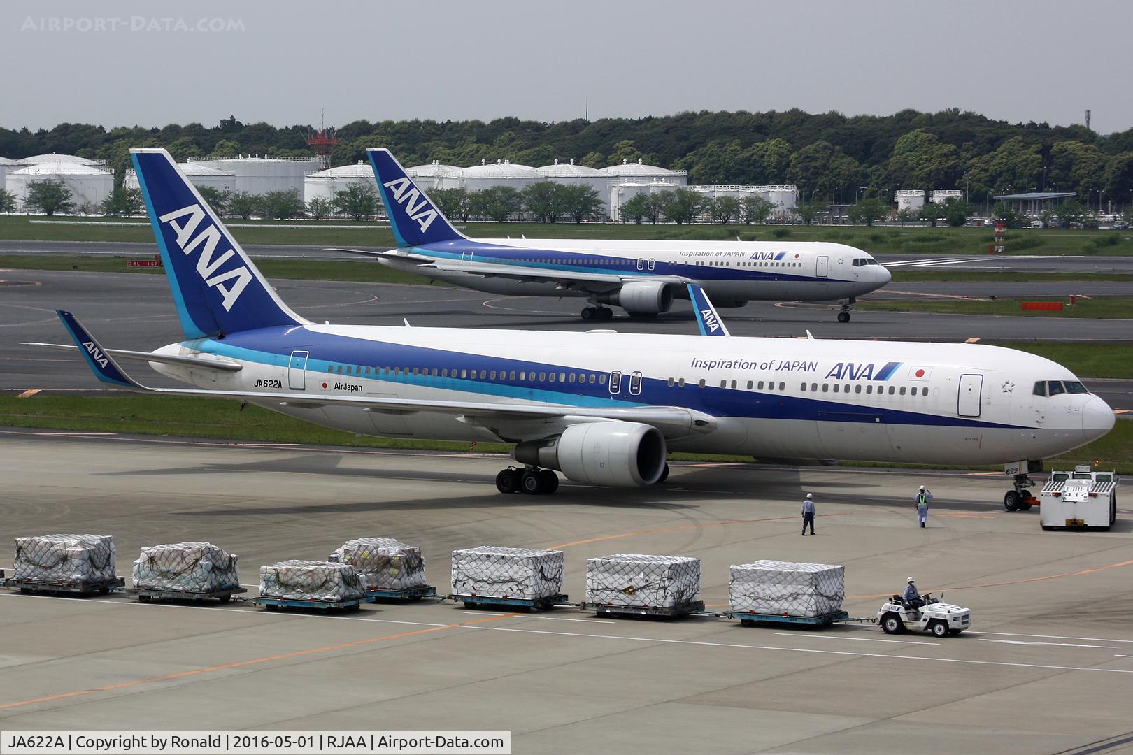 JA622A, 2011 Boeing 767-381/ER C/N 40567, at nrt