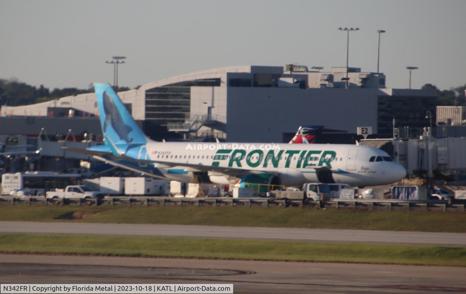 N342FR, 2018 Airbus A320-251N C/N 8537, ATL zx