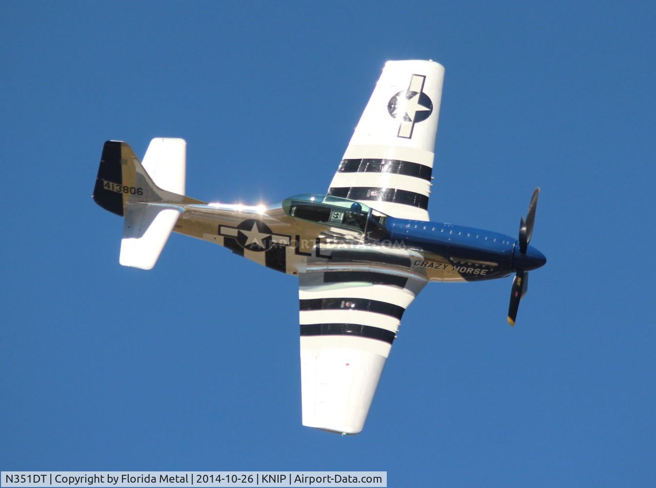 N351DT, 1944 North American P-51D Mustang C/N 122-41042, P-51D Crazy Horse 2 zx