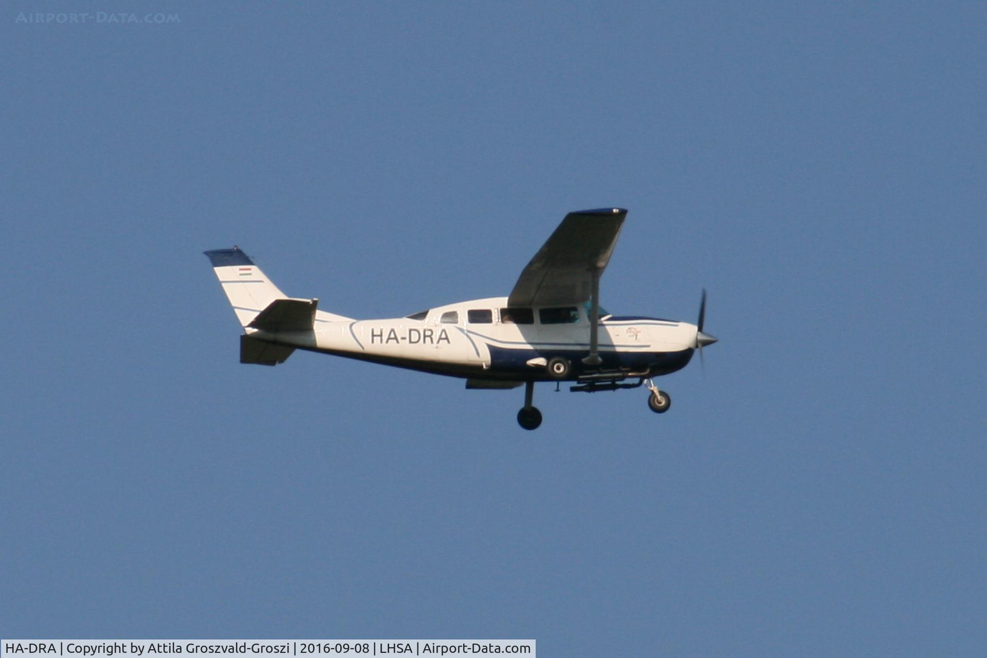 HA-DRA, 1978 Cessna 207A Stationair 7 C/N 207-00195, LHSA - Szentkirályszabadja Airport, Hungary
