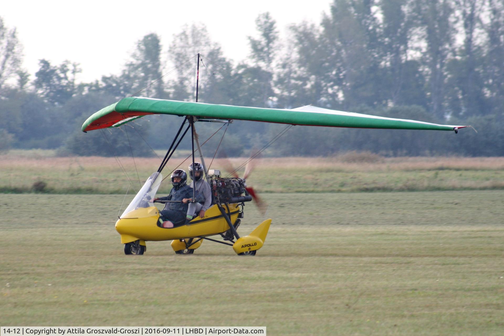 14-12, 2000 Halley Apollo CXMD Jet Star C/N 090800, LHBD - Börgönd Airport. Albatros-Börgönd Air Show 2016, Hungary