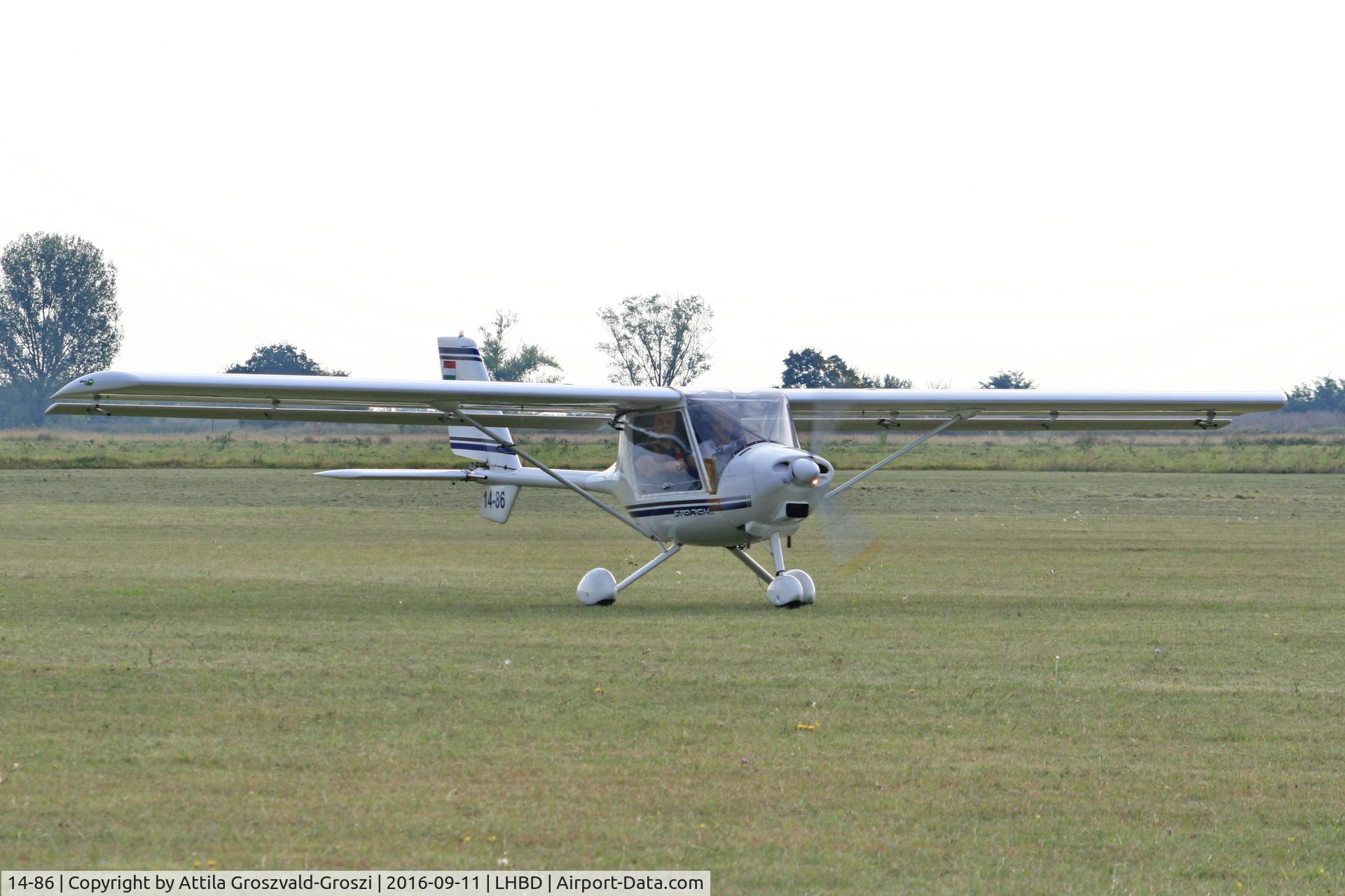 14-86, Fly Synthesis Storch C/N ., LHBD - Börgönd Airport. Albatros-Börgönd Air Show 2016, Hungary