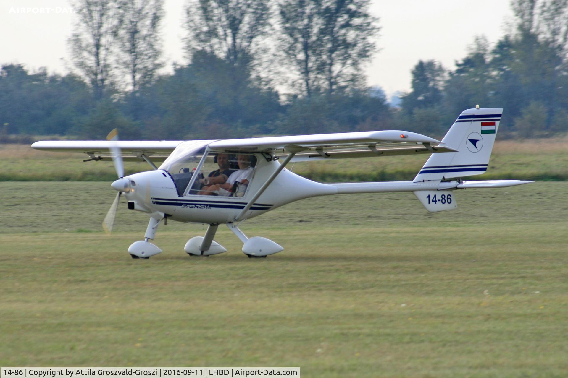 14-86, Fly Synthesis Storch C/N ., LHBD - Börgönd Airport. Albatros-Börgönd Air Show 2016, Hungary