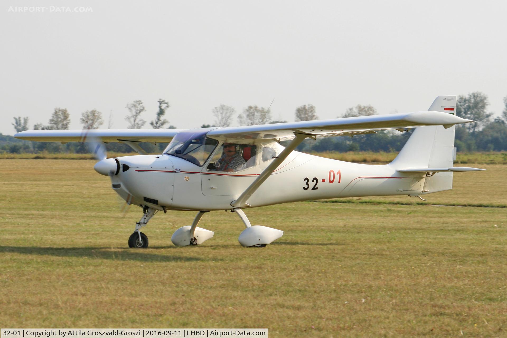 32-01, 2001 B & F Technik FK-9 Mark 3 C/N 171, LHBD - Börgönd Airport. Albatros-Börgönd Air Show 2016, Hungary