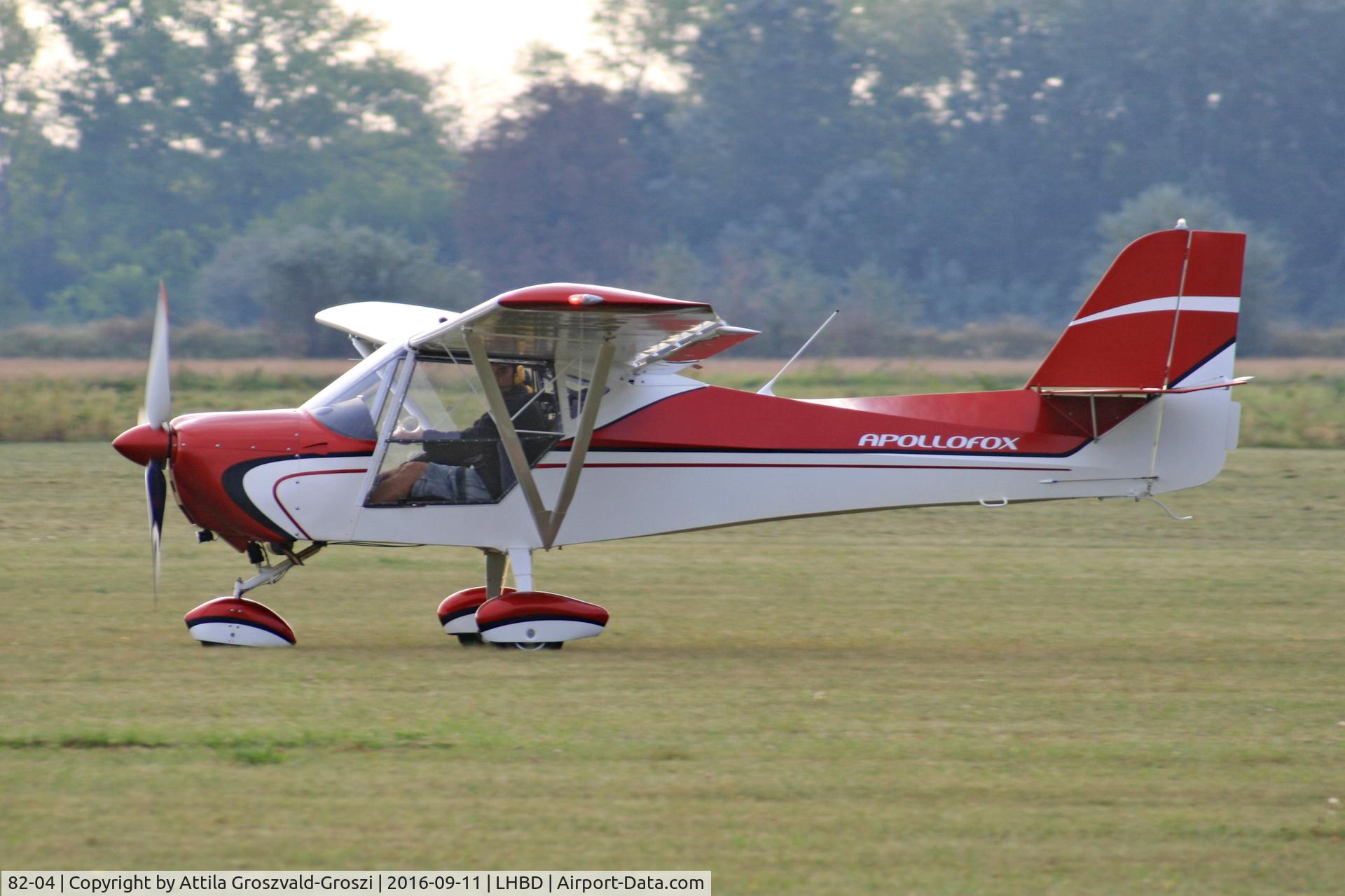 82-04, 2013 Halley Apollo Fox C/N 220813, LHBD - Börgönd Airport. Albatros-Börgönd Air Show 2016, Hungary