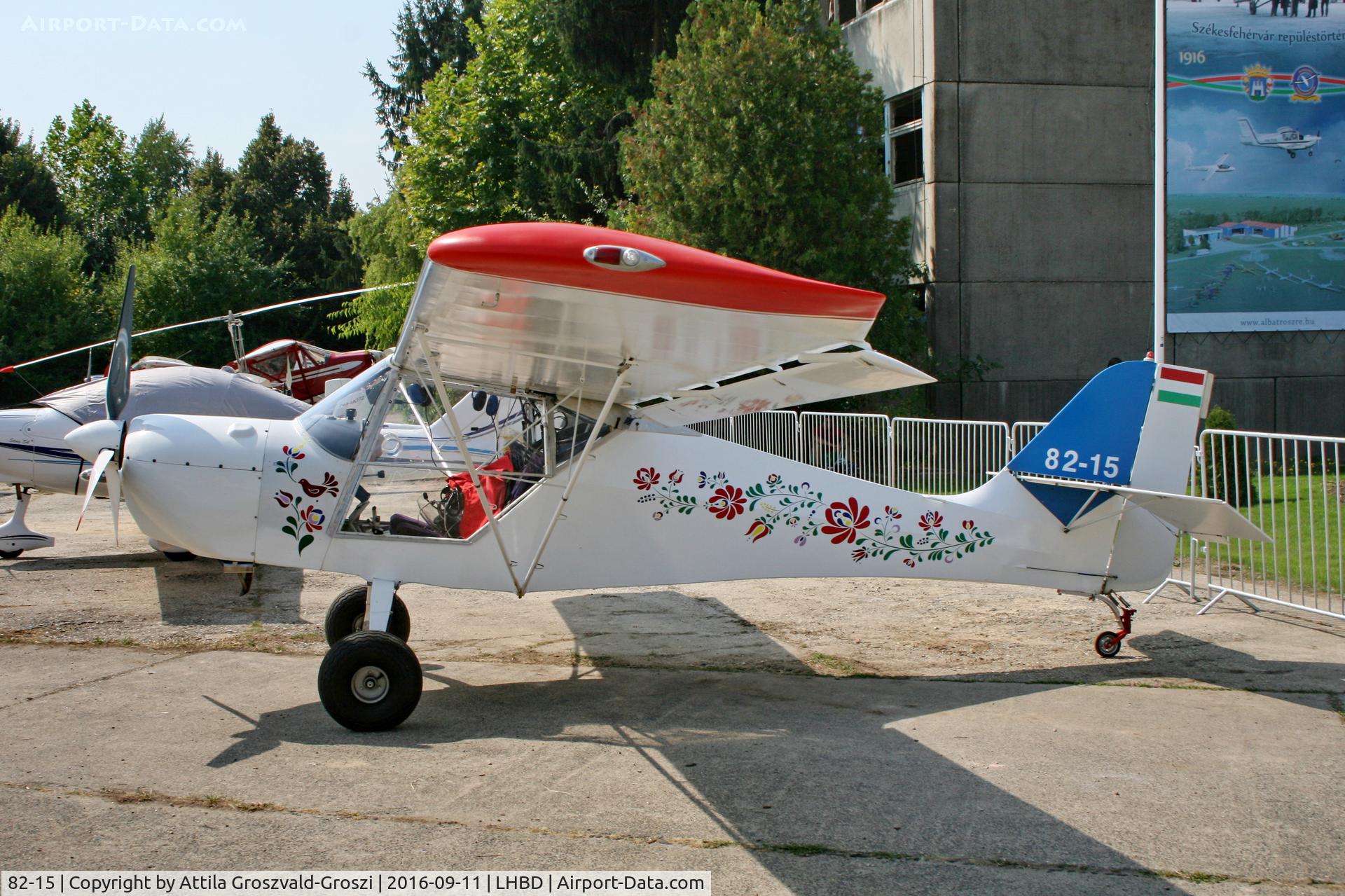 82-15, 2004 Apollo Fox C/N 270904, LHBD - Börgönd Airport. Albatros-Börgönd Air Show 2016, Hungary