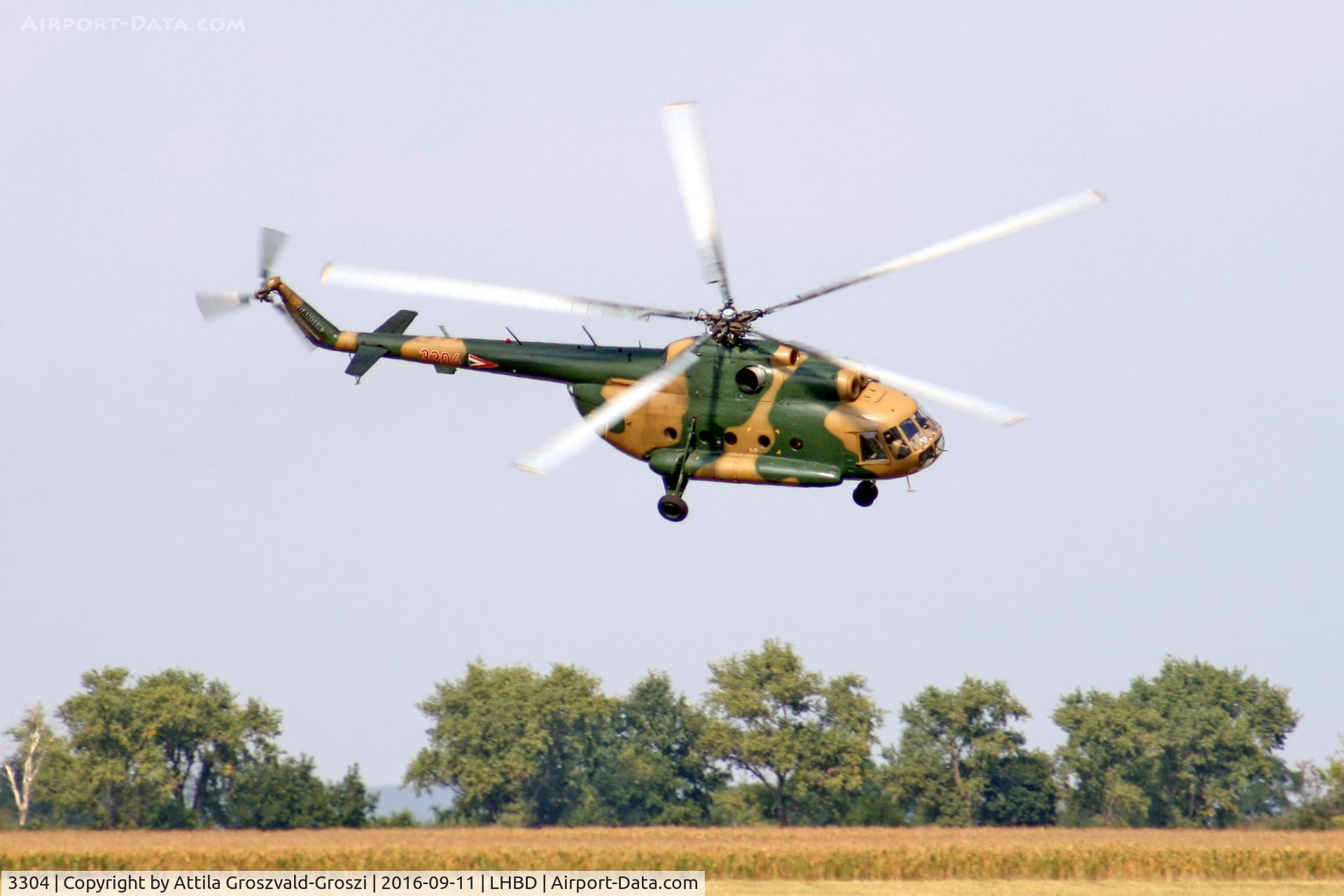 3304, 1985 Mil Mi-8T Hip C/N 20284, LHBD - Börgönd Airport. Albatros-Börgönd Air Show 2016, Hungary
