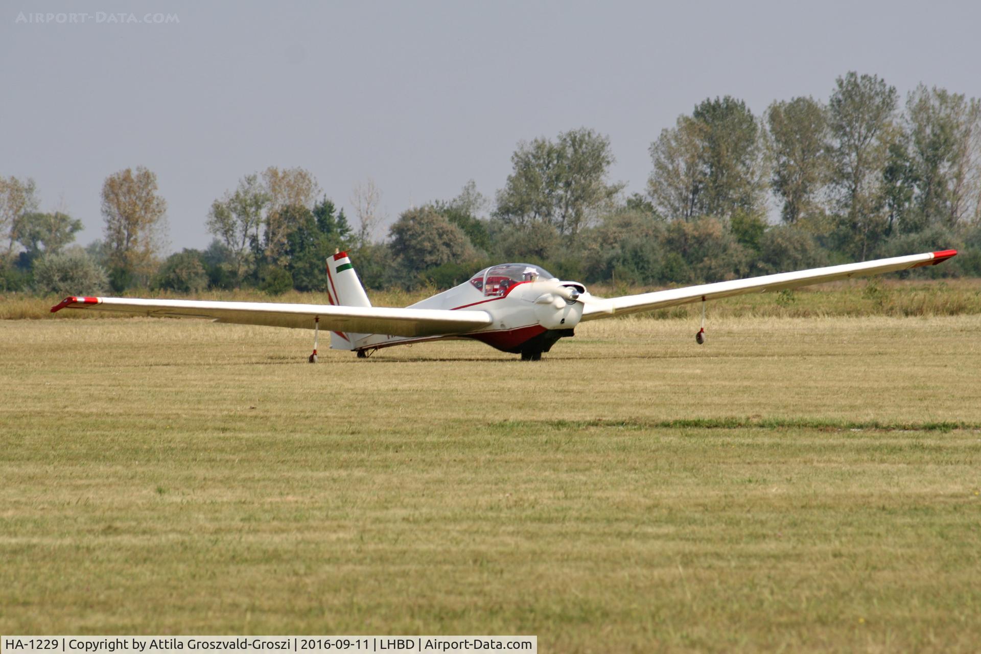 HA-1229, 1977 Scheibe SF-25C Falke C/N 44186, LHBD - Börgönd Airport. Albatros-Börgönd Air Show 2016, Hungary