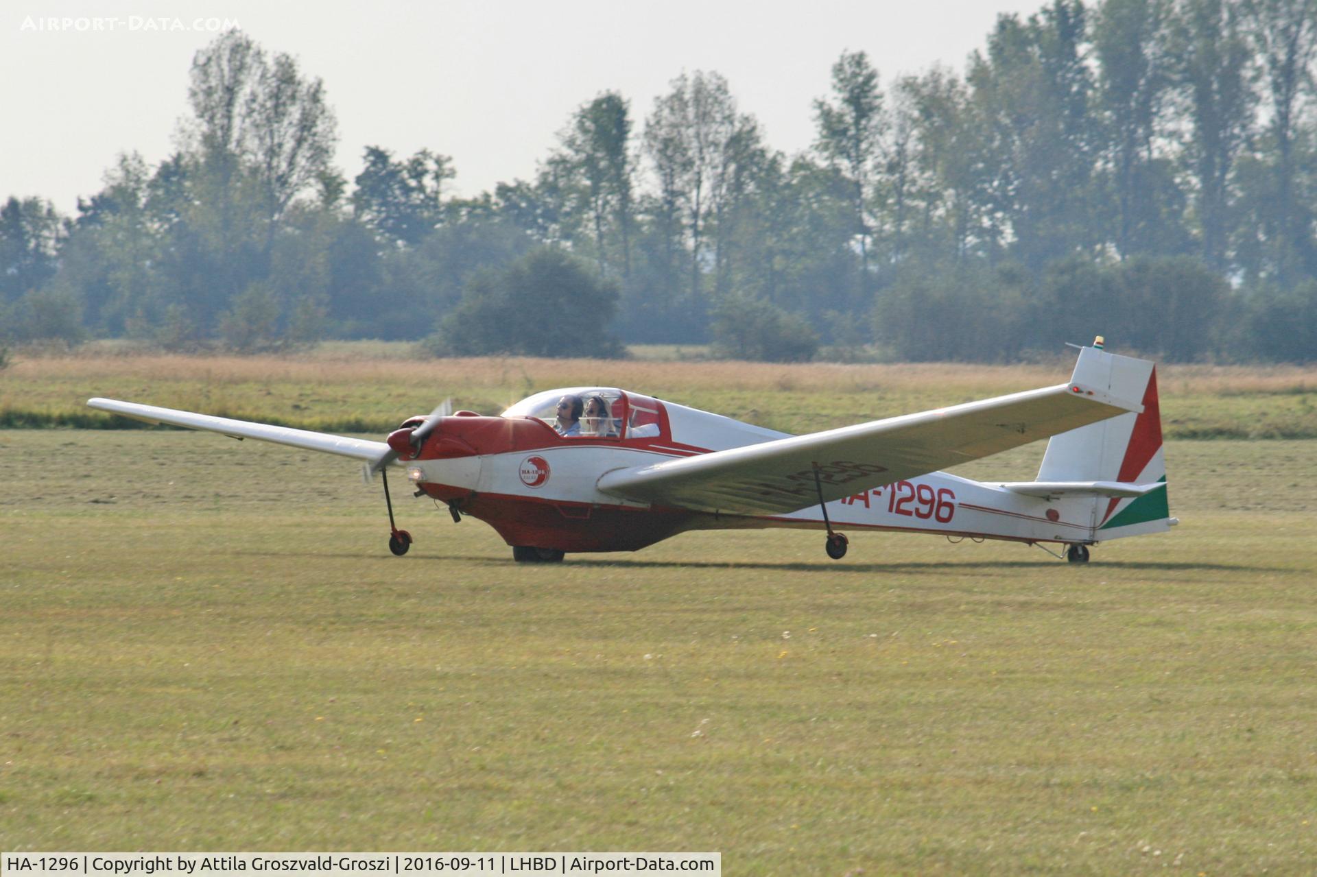 HA-1296, 1972 Scheibe SF-25C Falke C/N 46236 C, LHBD - Börgönd Airport. Albatros-Börgönd Air Show 2016, Hungary