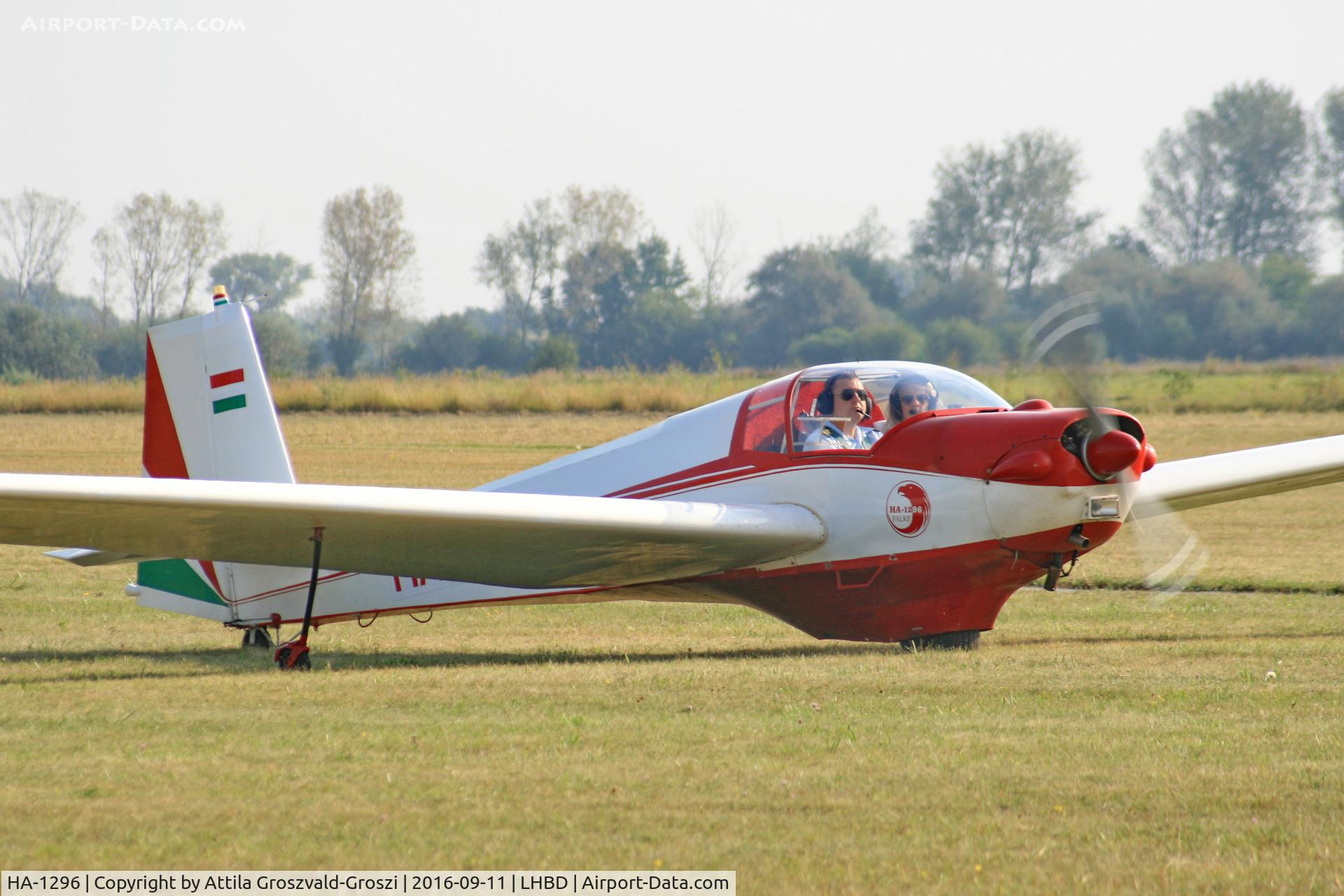 HA-1296, 1972 Scheibe SF-25C Falke C/N 46236 C, LHBD - Börgönd Airport. Albatros-Börgönd Air Show 2016, Hungary