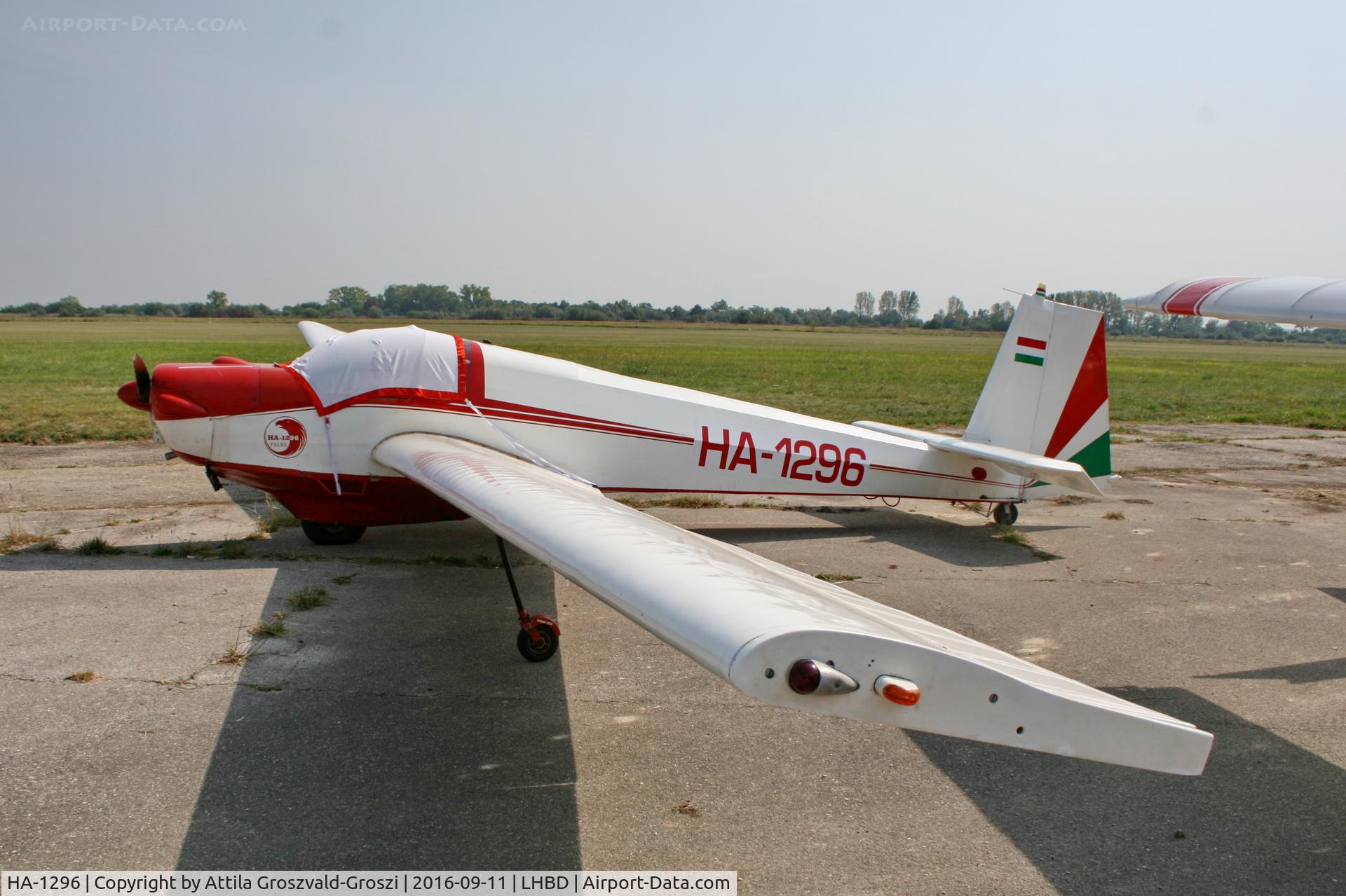 HA-1296, 1972 Scheibe SF-25C Falke C/N 46236 C, LHBD - Börgönd Airport. Albatros-Börgönd Air Show 2016, Hungary