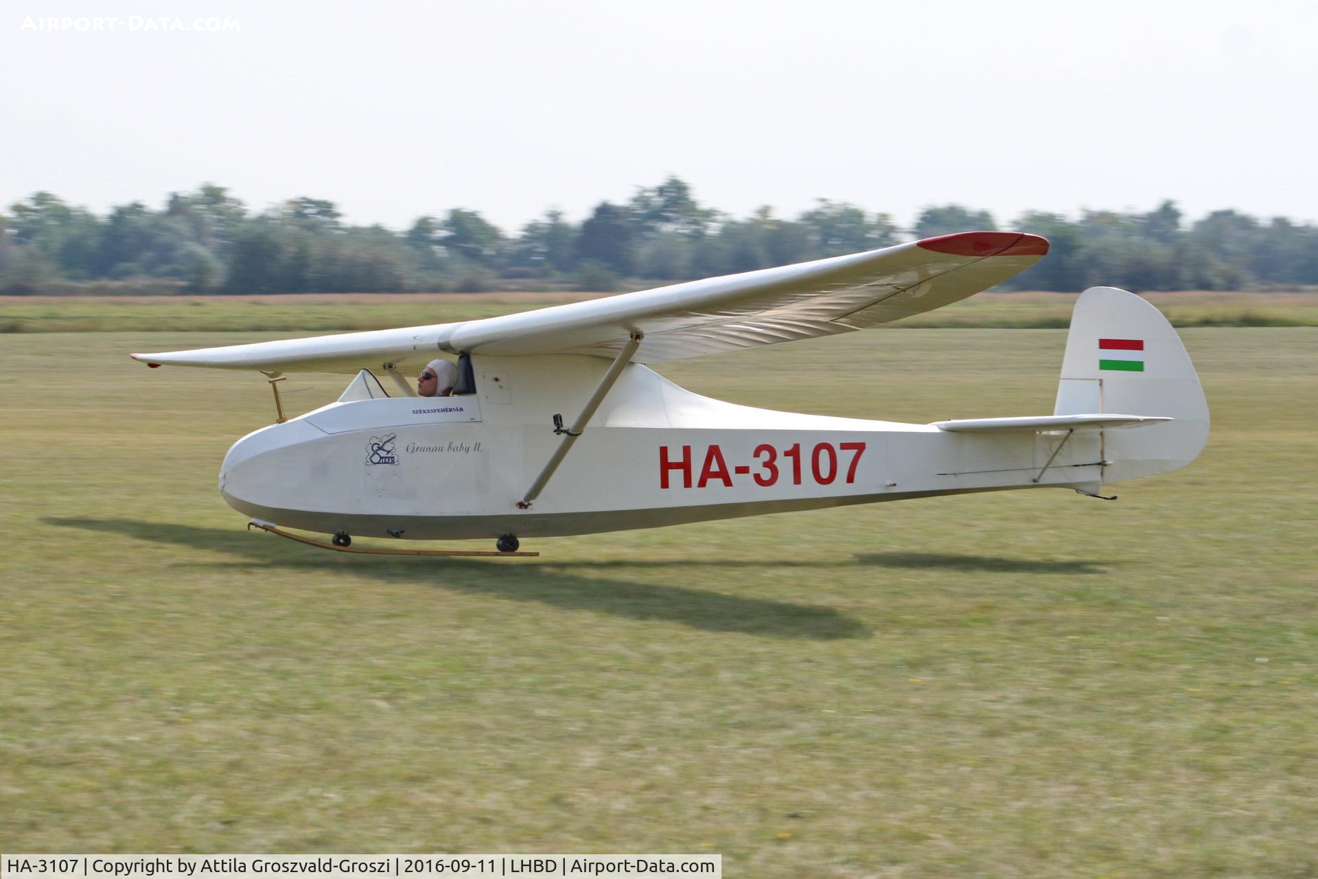 HA-3107, Schneider Baby IIb C/N 002, LHBD - Börgönd Airport. Albatros-Börgönd Air Show 2016, Hungary