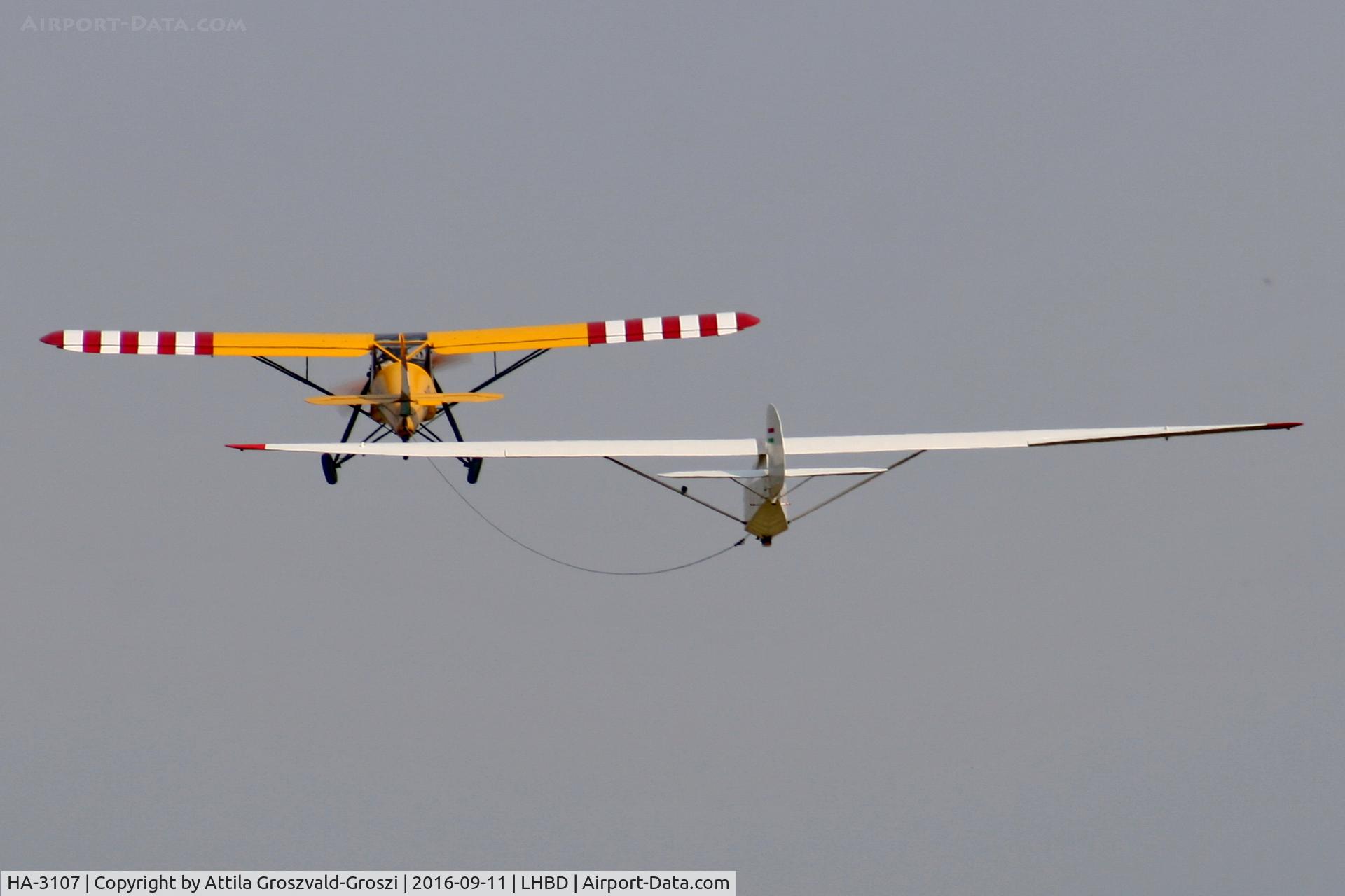 HA-3107, Schneider Baby IIb C/N 002, LHBD - Börgönd Airport. Albatros-Börgönd Air Show 2016, Hungary