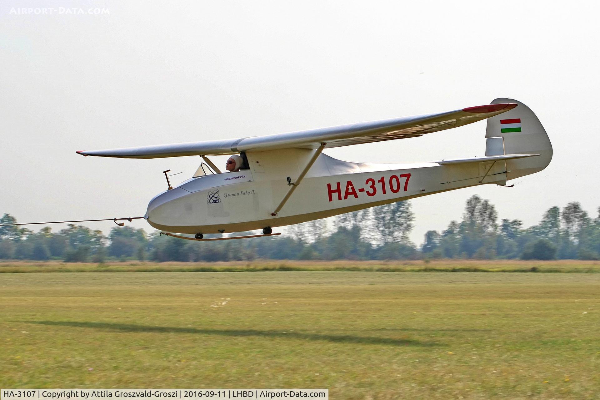 HA-3107, Schneider Baby IIb C/N 002, LHBD - Börgönd Airport. Albatros-Börgönd Air Show 2016, Hungary