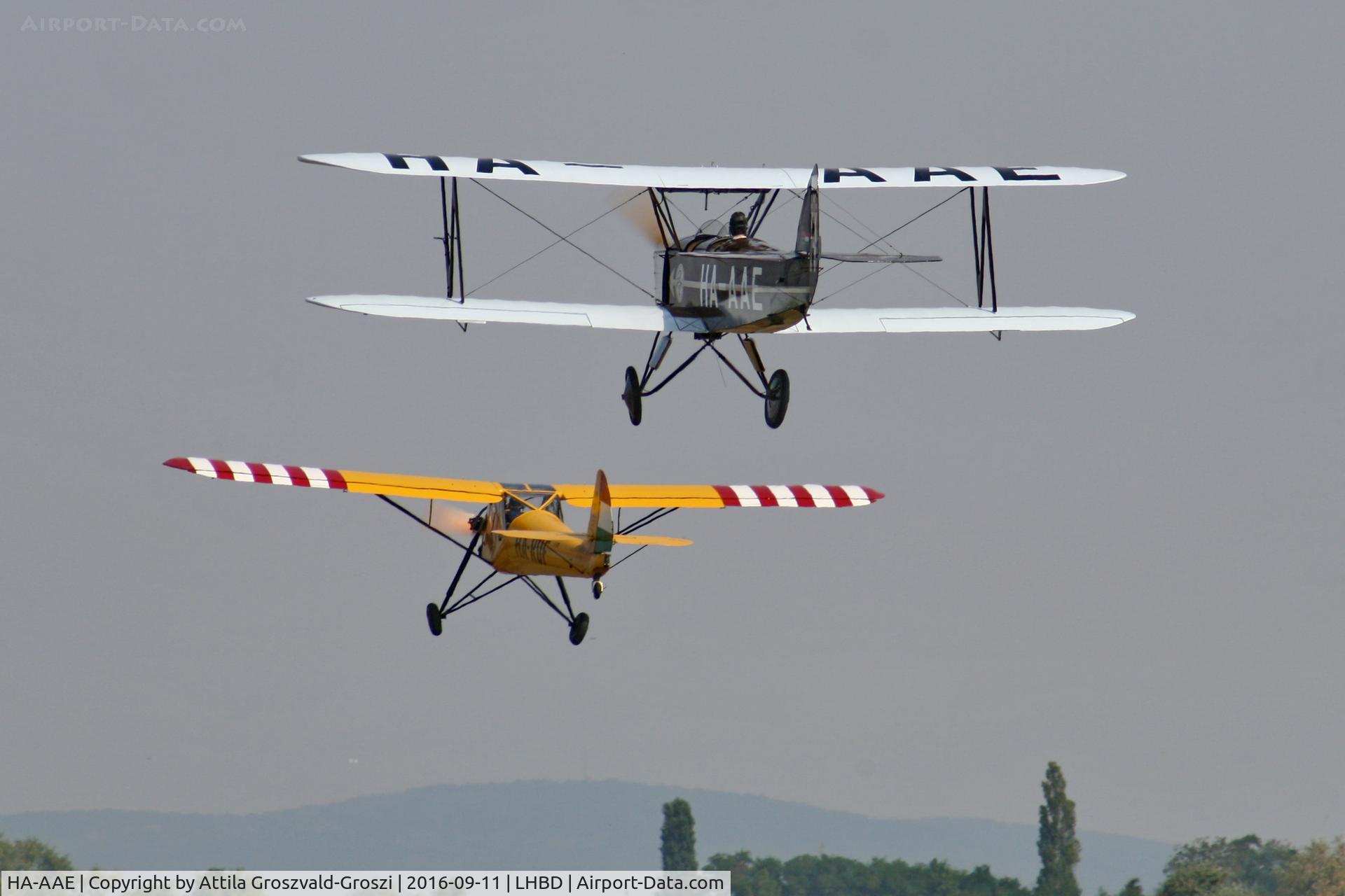 HA-AAE, 1988 Bánhidi Gerle 13 - Replica C/N F-04, LHBD - Börgönd Airport. Albatros-Börgönd Air Show 2016, Hungary