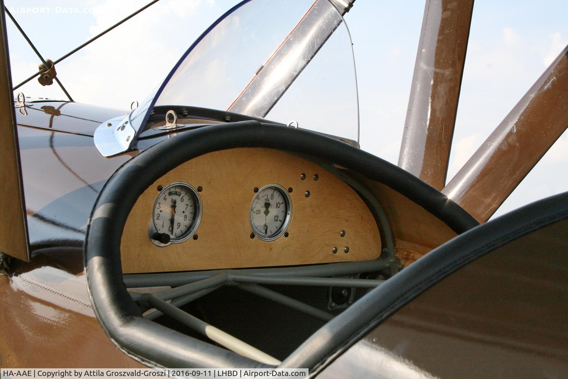 HA-AAE, 1988 Bánhidi Gerle 13 - Replica C/N F-04, LHBD - Börgönd Airport. Albatros-Börgönd Air Show 2016, Hungary